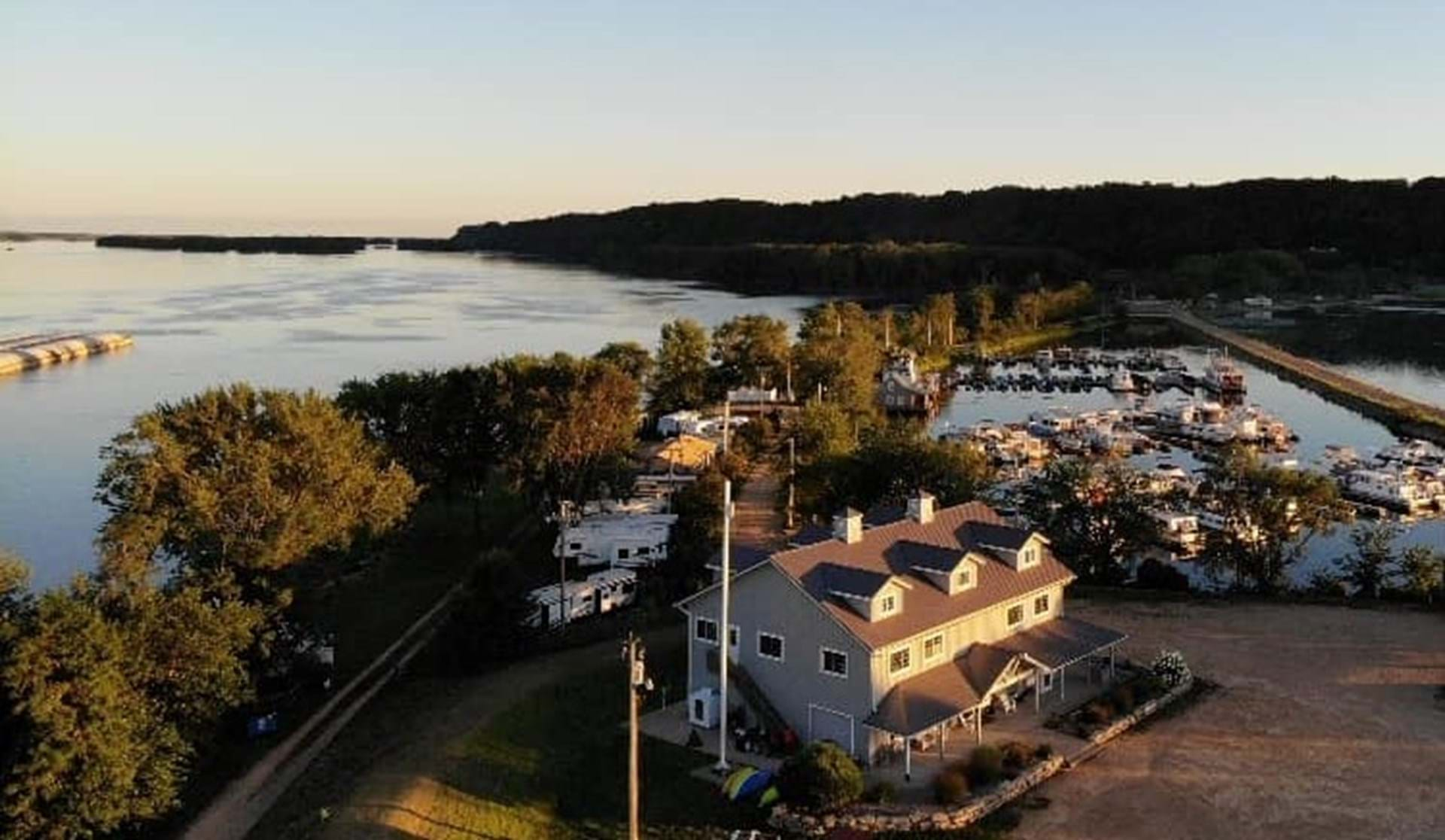 Island City Harbor, Sabula, Iowa