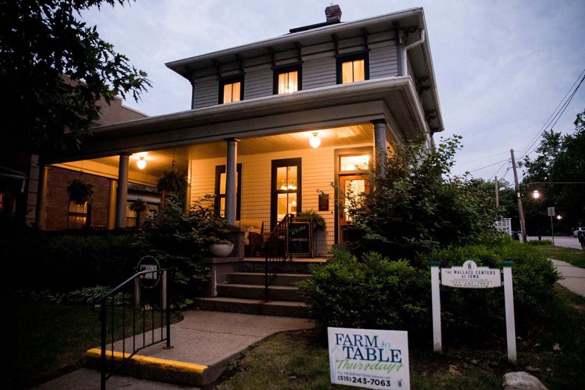 The Wallace House is a hidden gem in the historic Sherman Hill neighborhood.