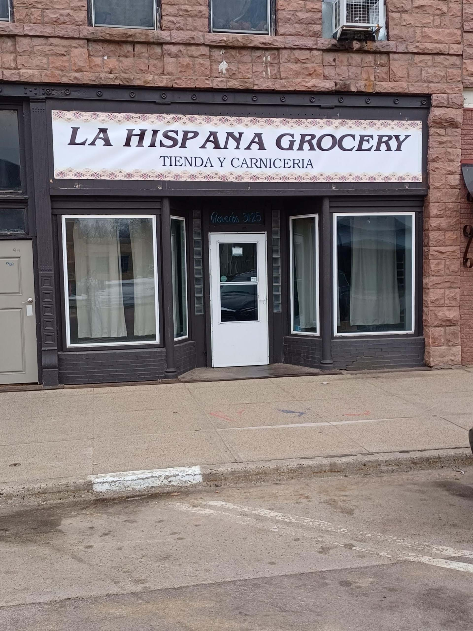 Store front on main street 