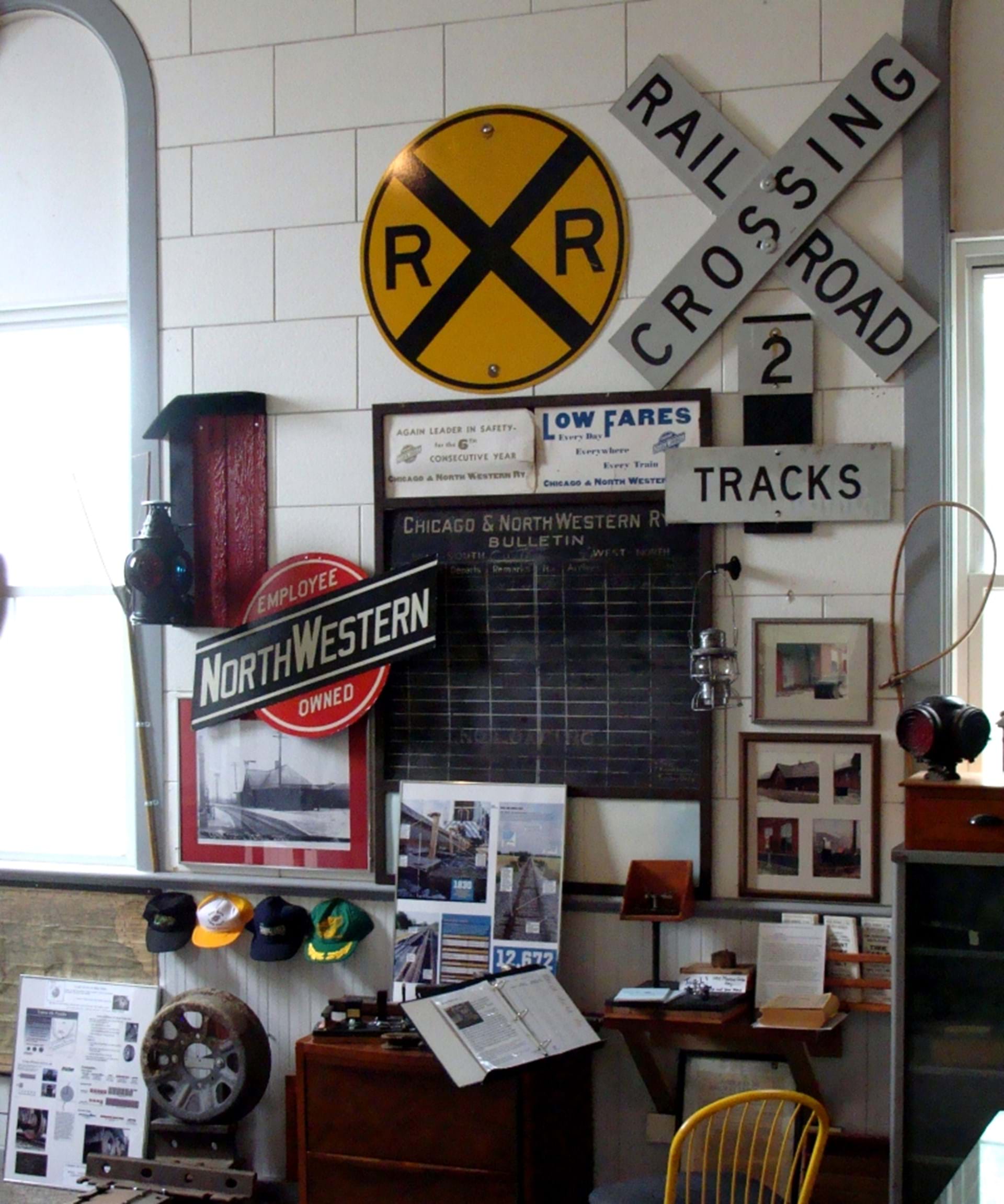 The Railroad Collection Display