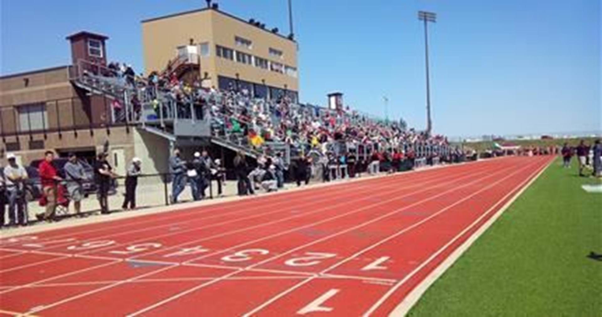 Statesman Stadium: College/High School Football Field, Lacrosse Fields, Drost Soccer Field, and Track