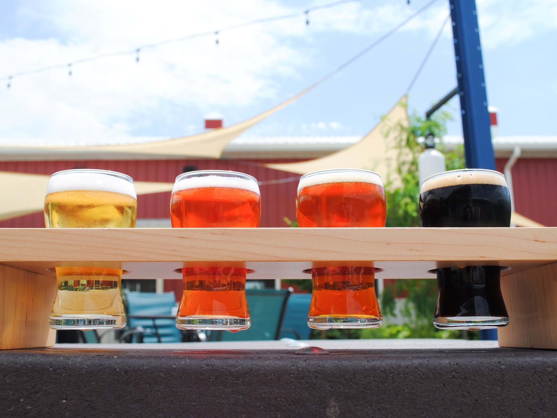 Flights are a great way to sample the huge variety. Have one after your bike ride!