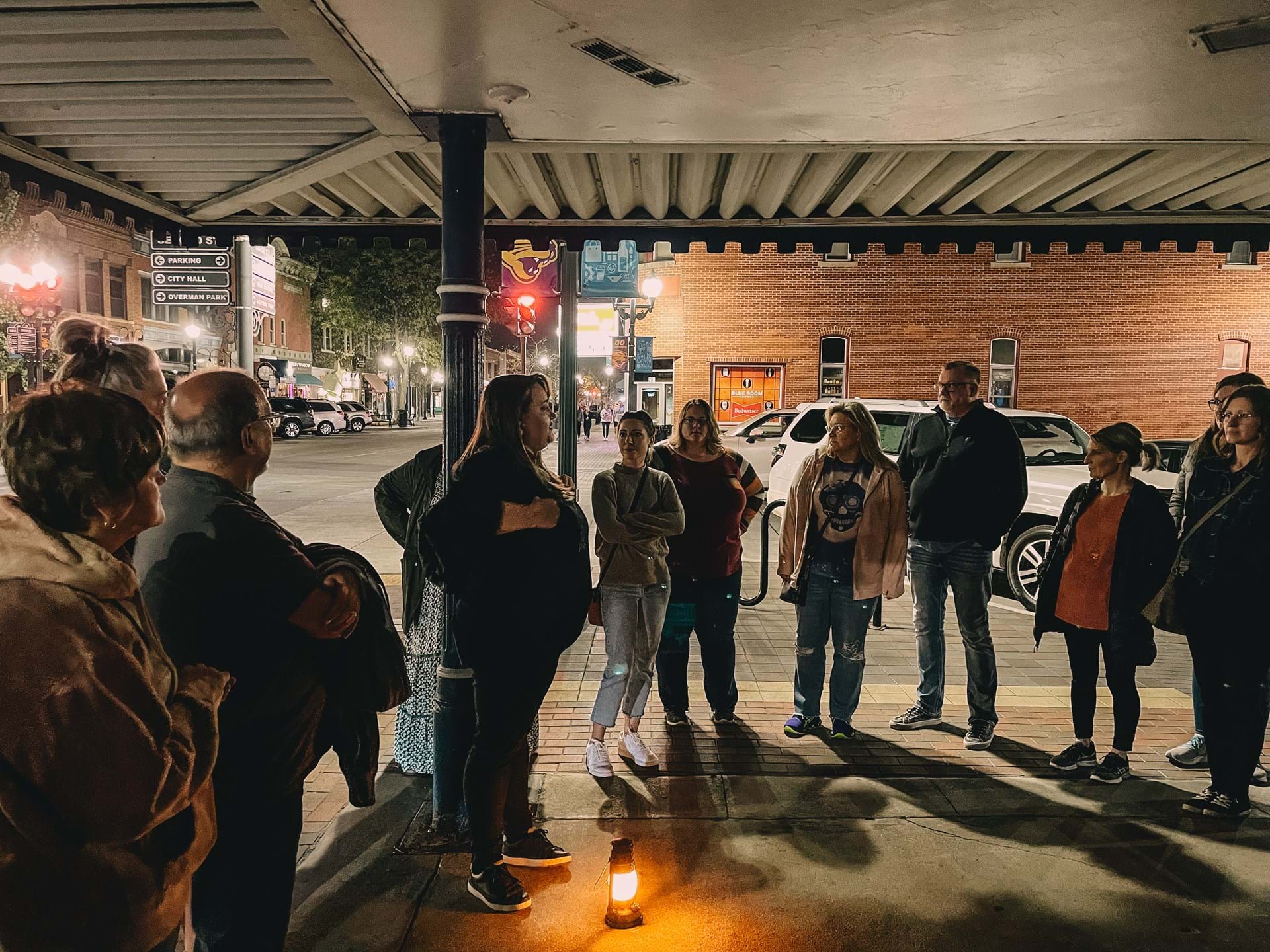 Tour Group at 2nd and Main
