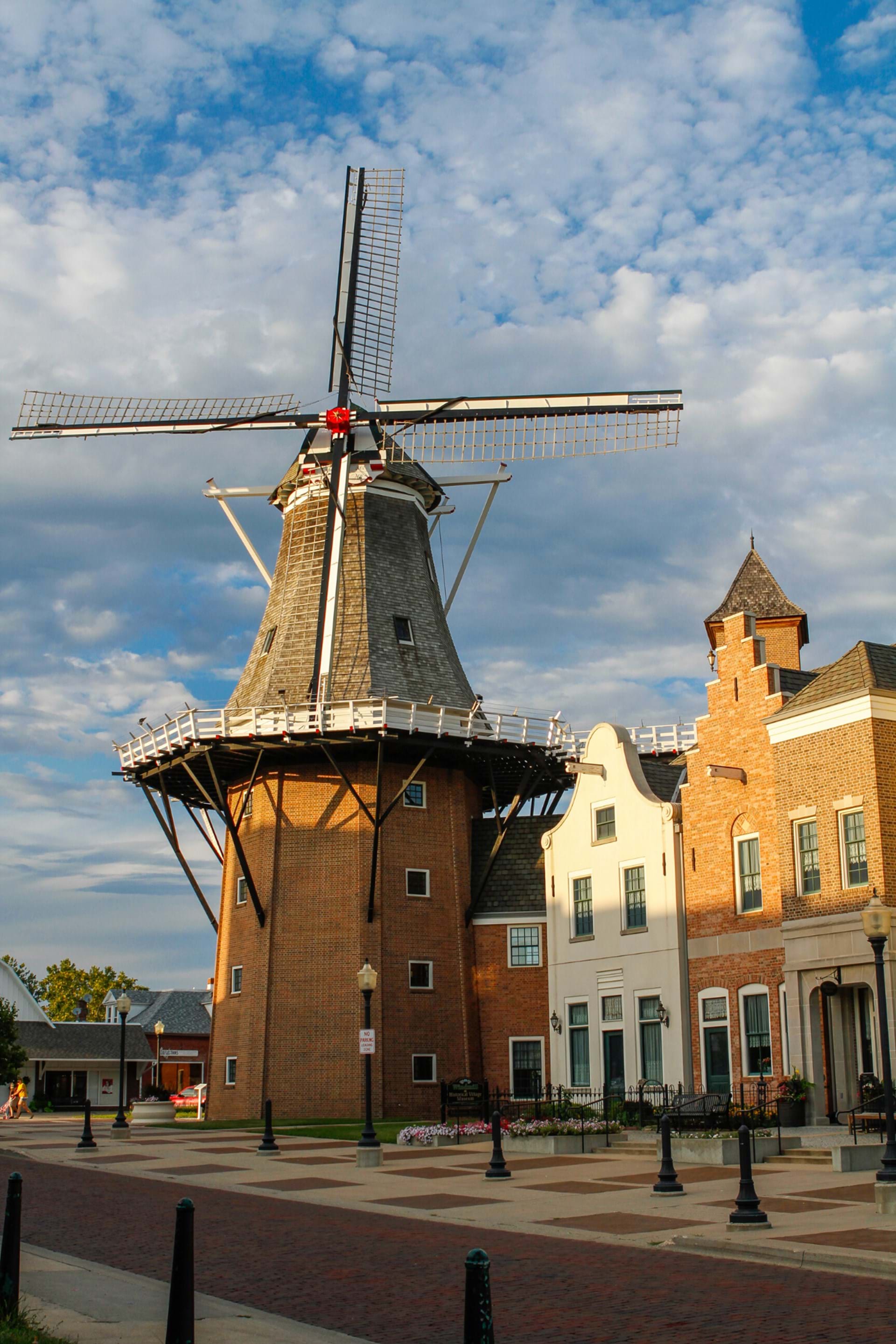 The Vermeer Windmill is open for guided tours throughout the season.