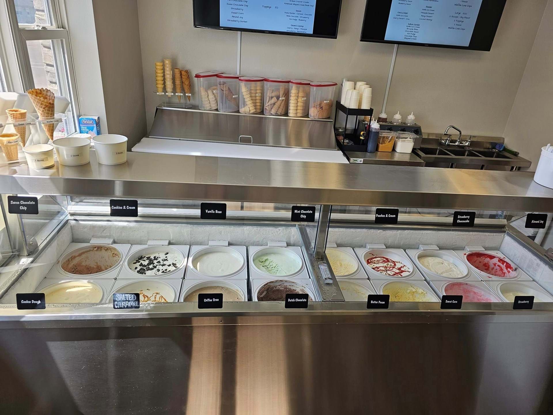 Our Ice Cream Display