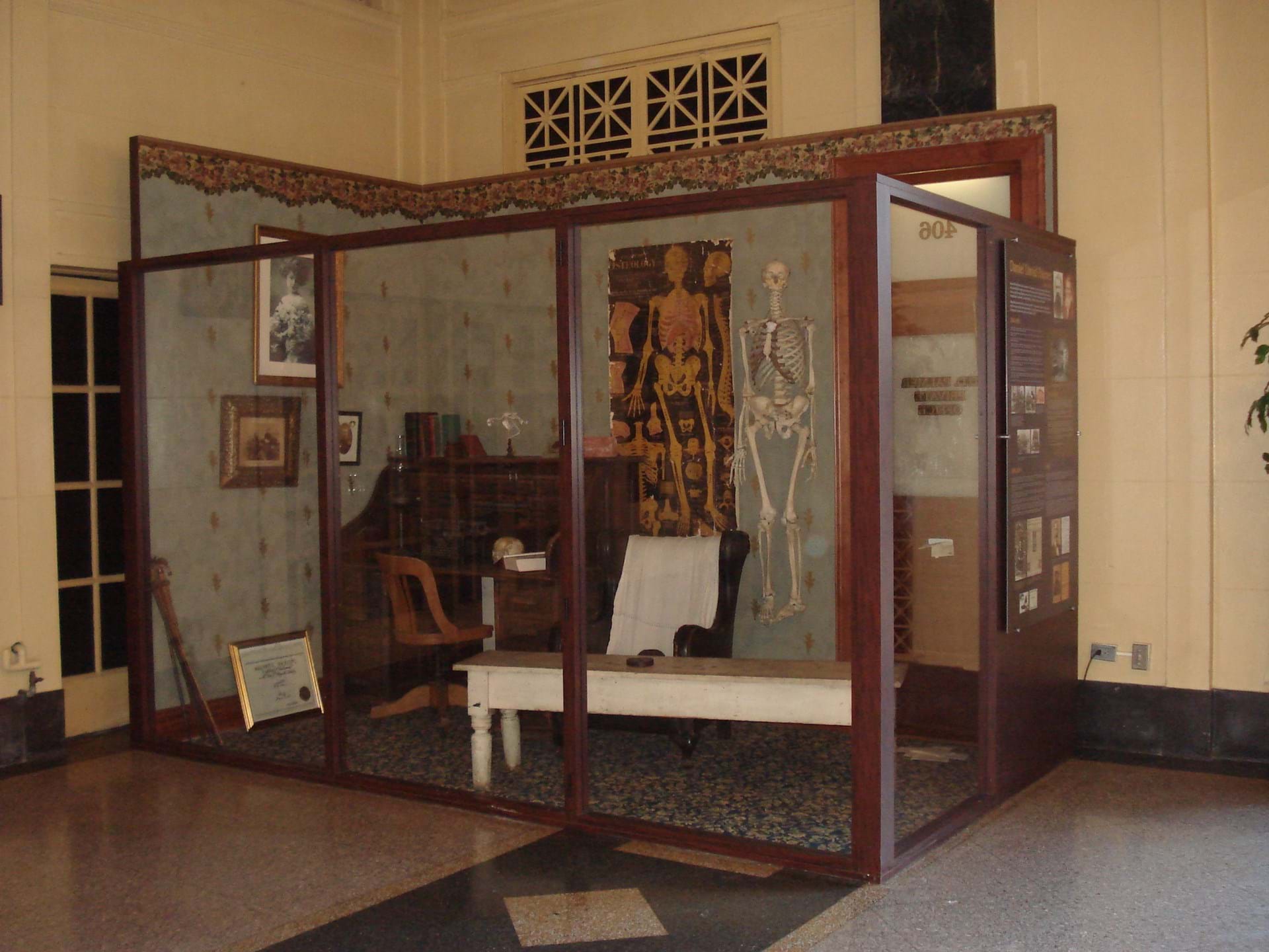 Recreation of D.D. Palmer's Office