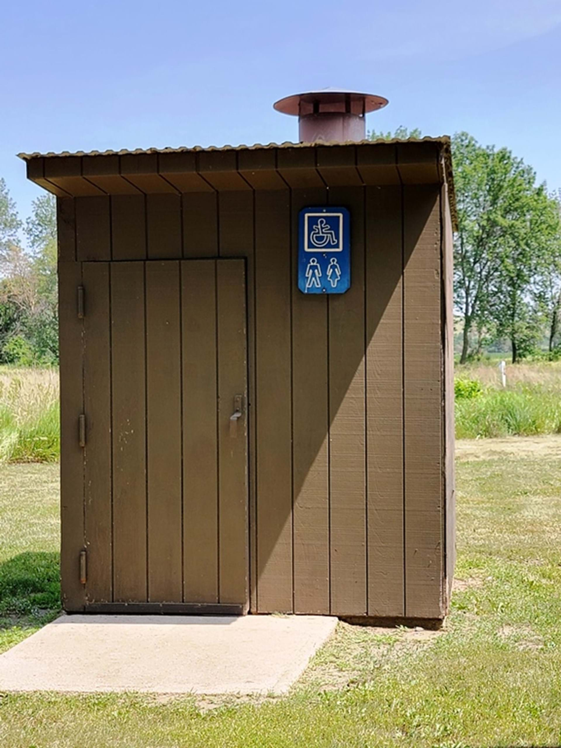 Vault in Campground