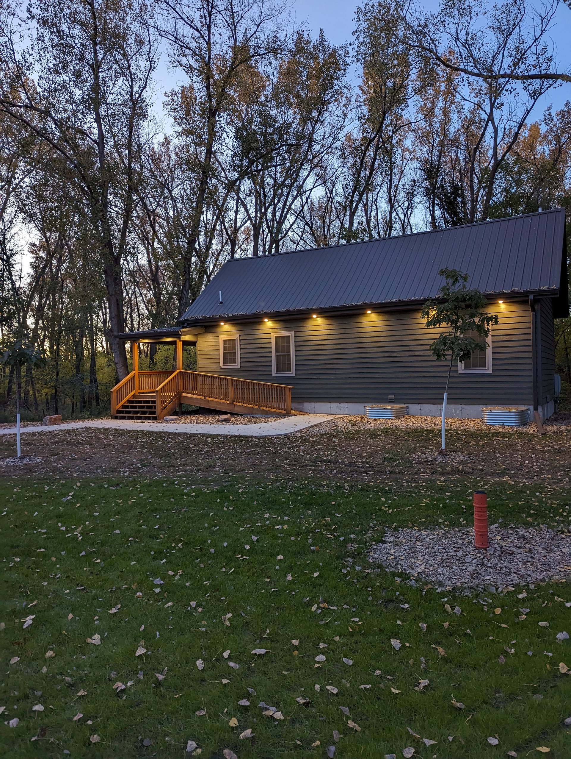 outside of cabin