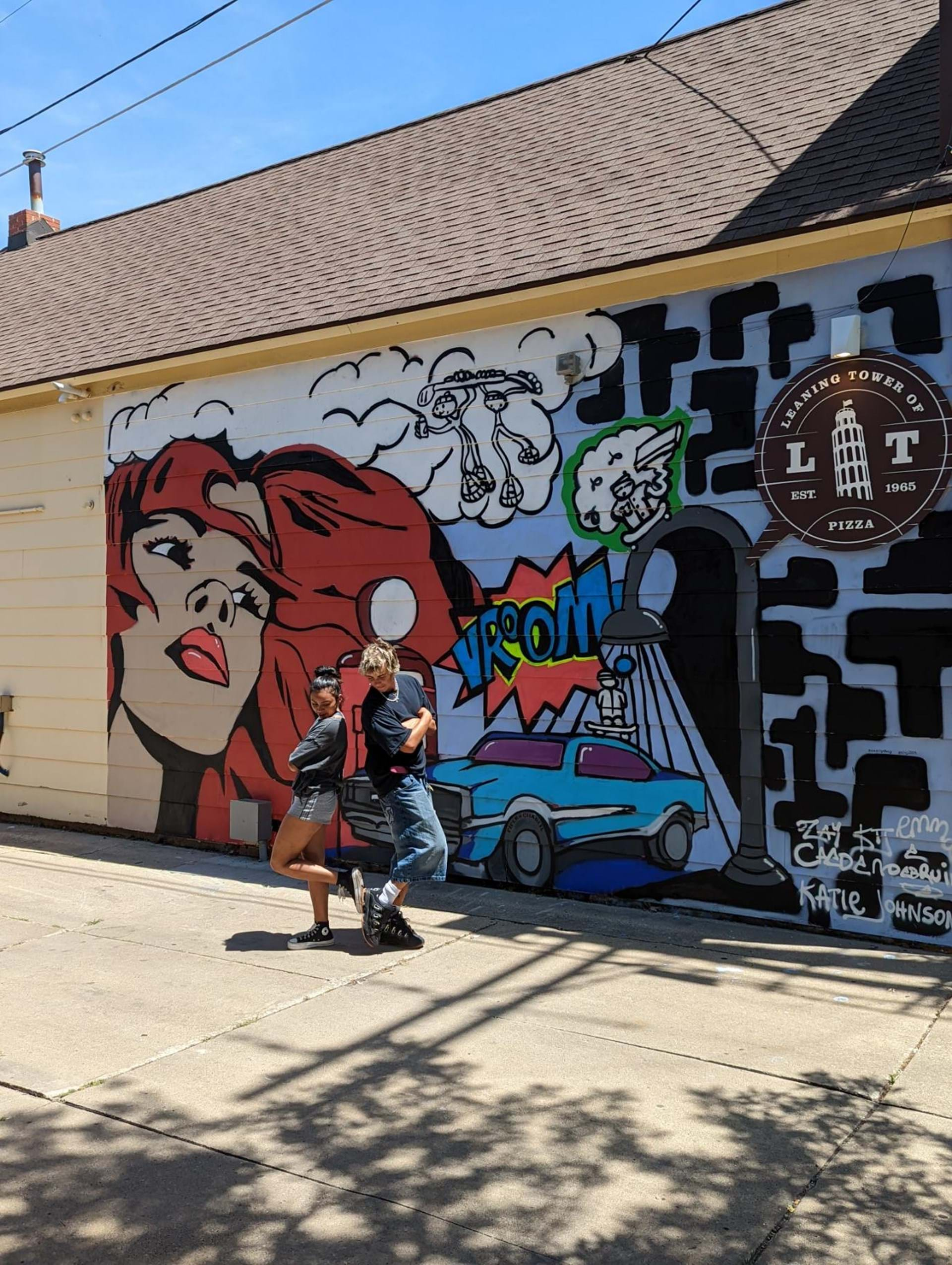 Mural by CDB and KJ (Orbis - Ankeny)