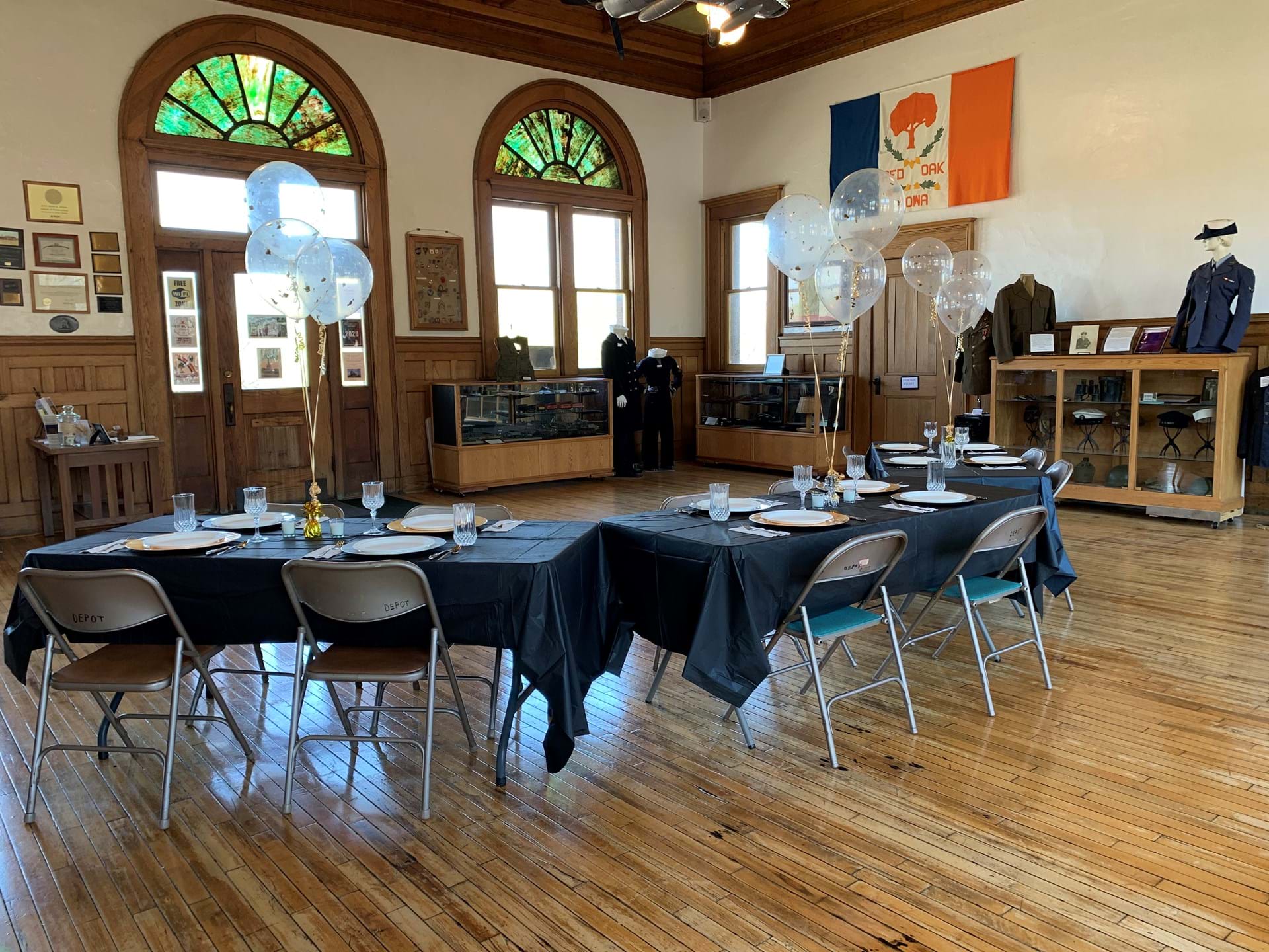 The Depot is an affordable event venue.