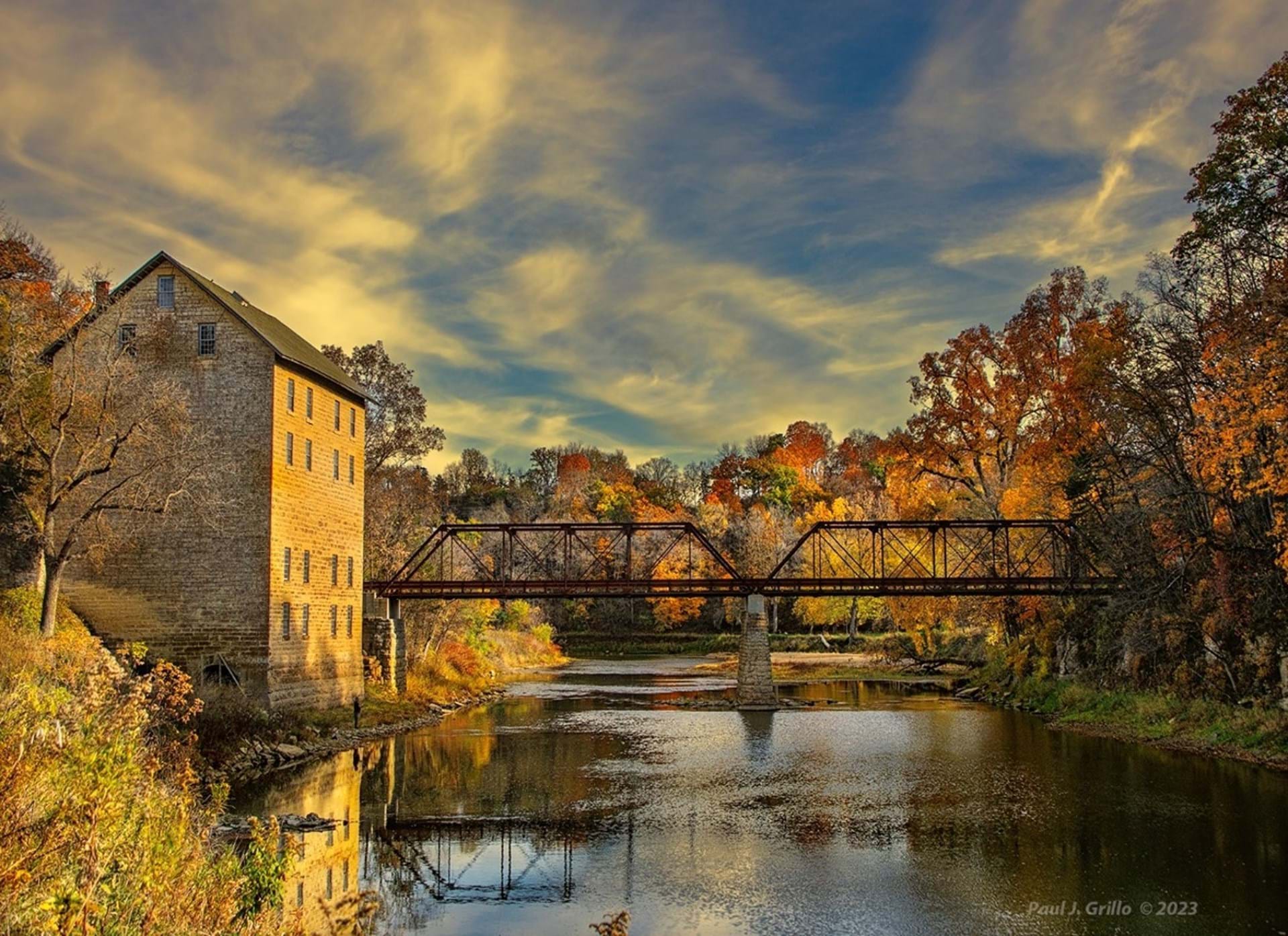 Motor Mill Historic Site by Paul Grillo
