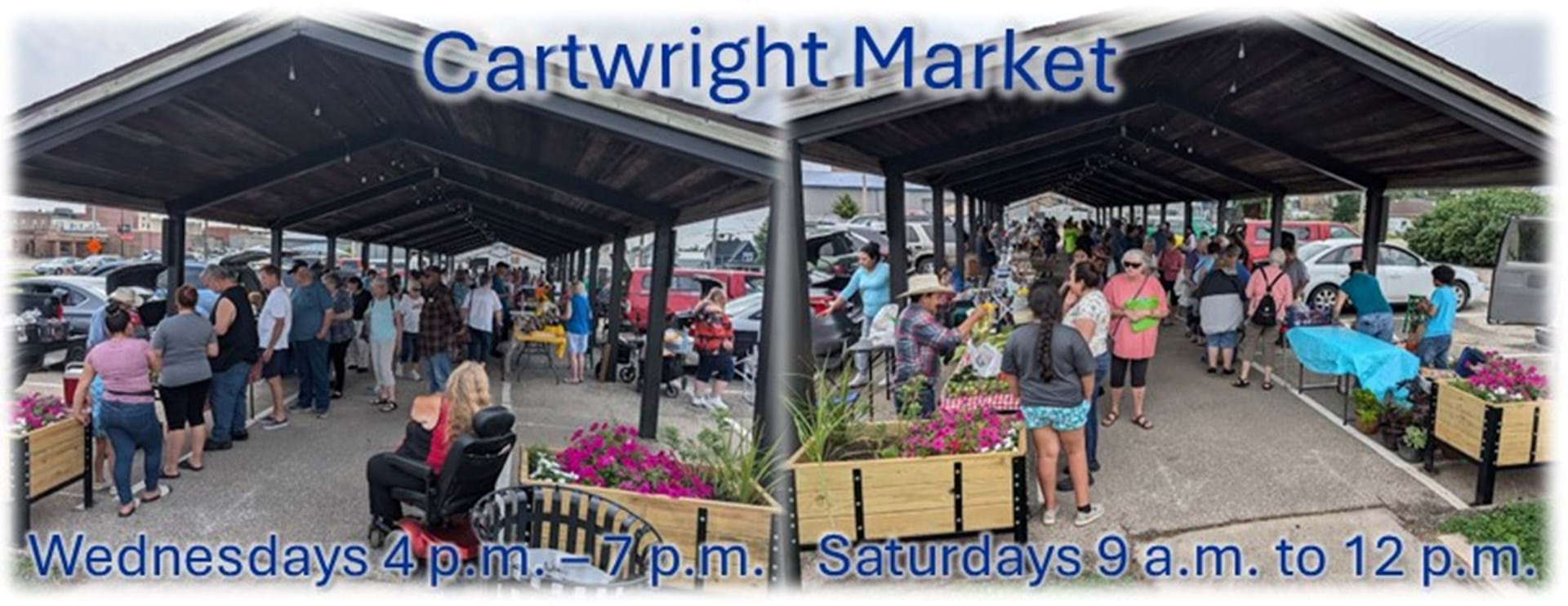 Springtime at the Cartwright Market!