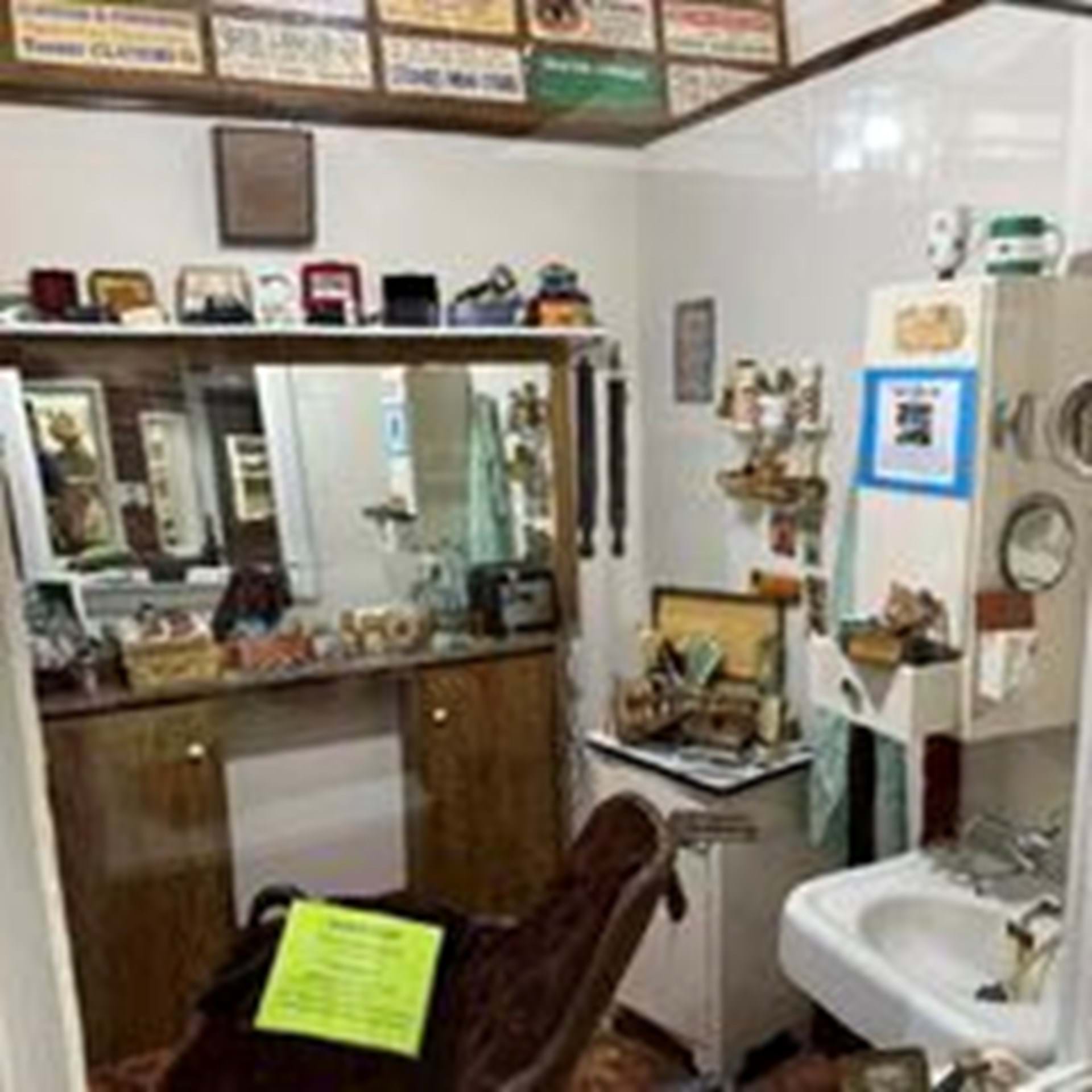 The Barber Shop on Main Street