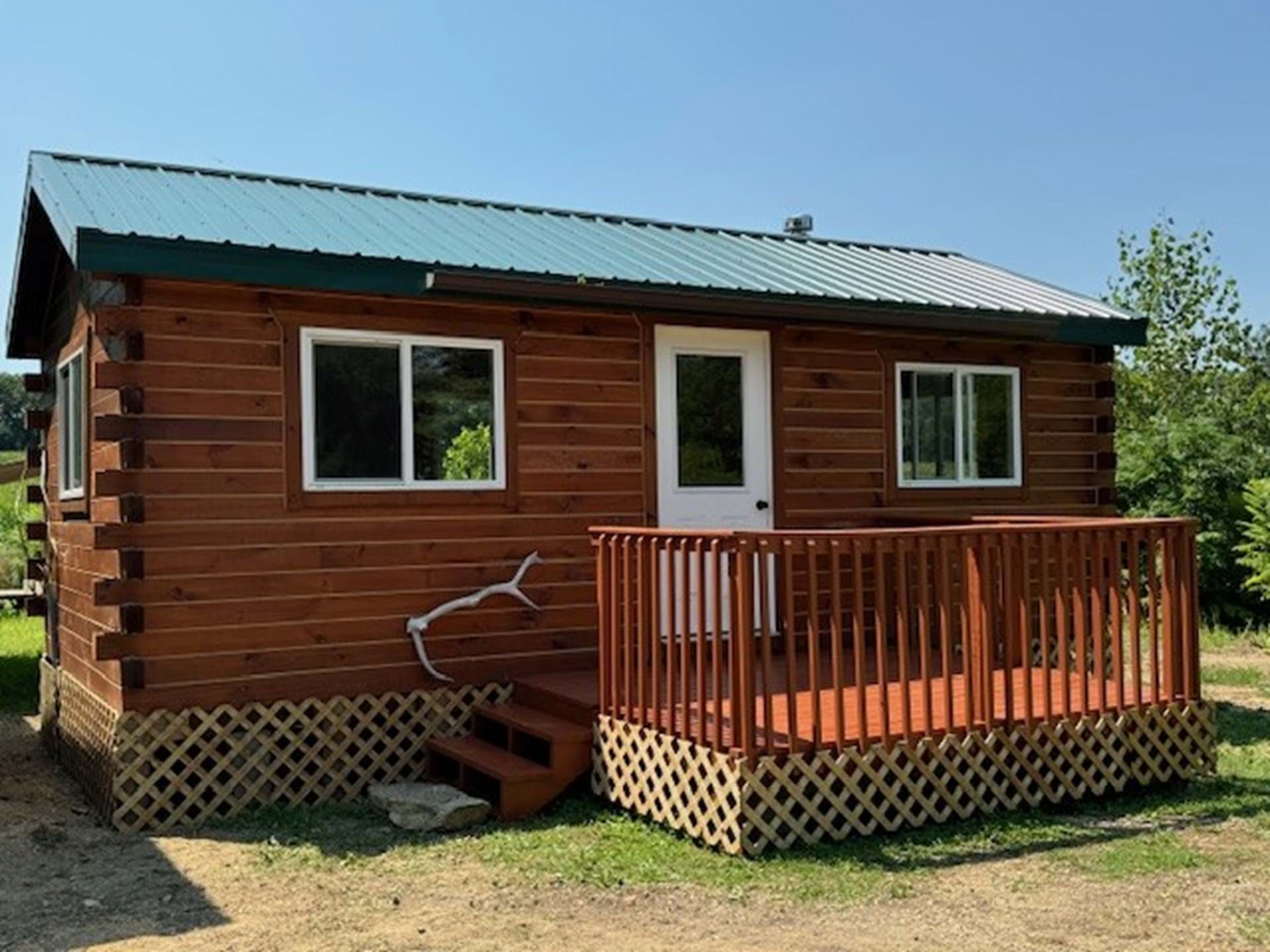 Amish built cabins