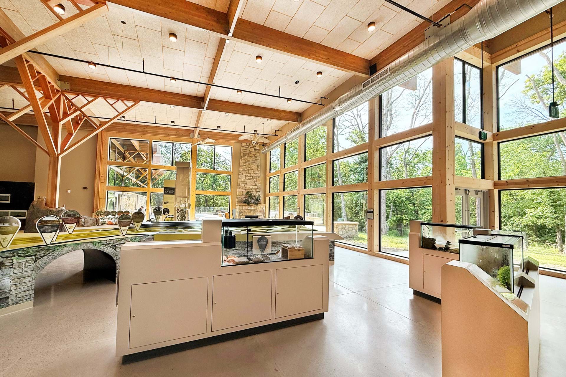 Madison County Conservation Center Interior