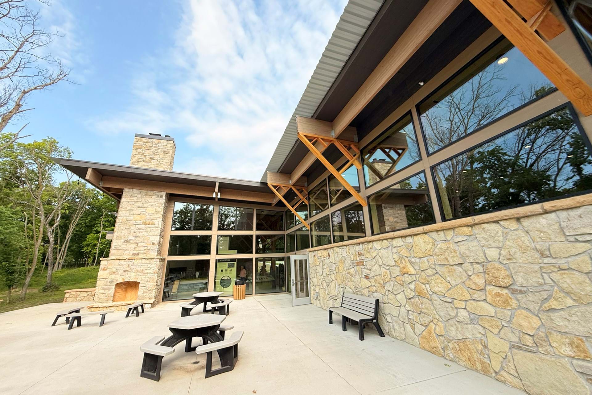 Madison County Conservation Center Exterior