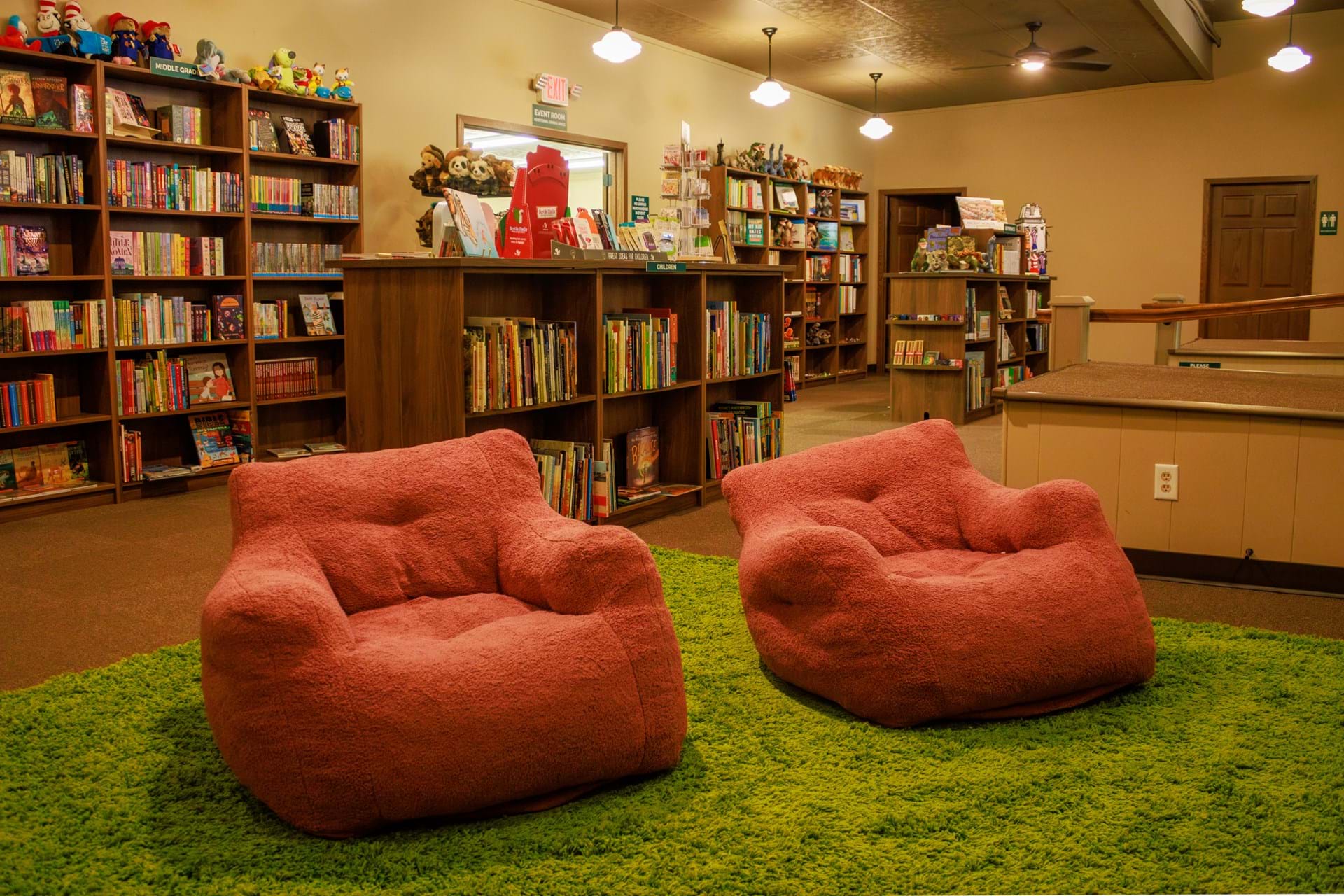 Enjoy the children's section.