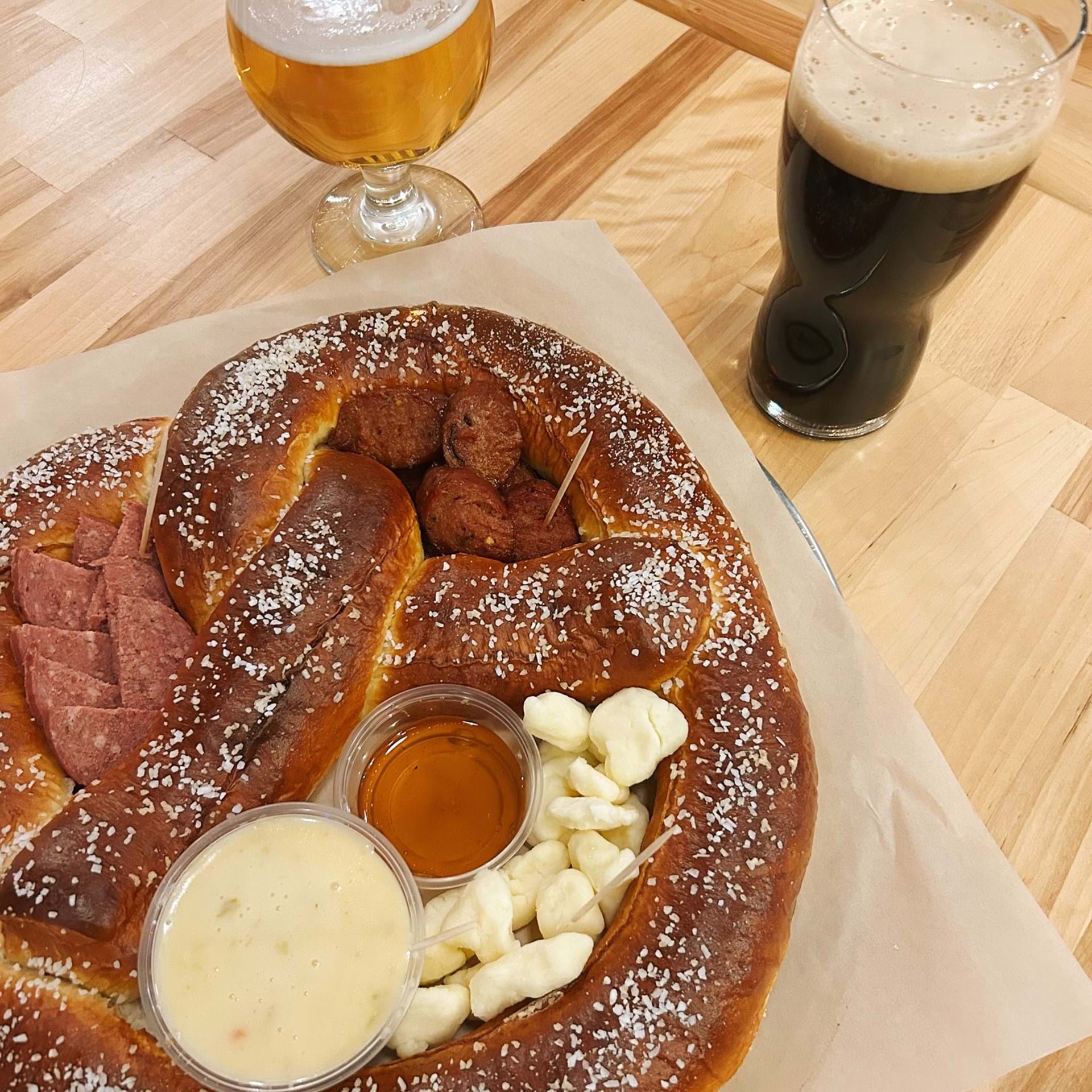 Pretzels, pours, and more!