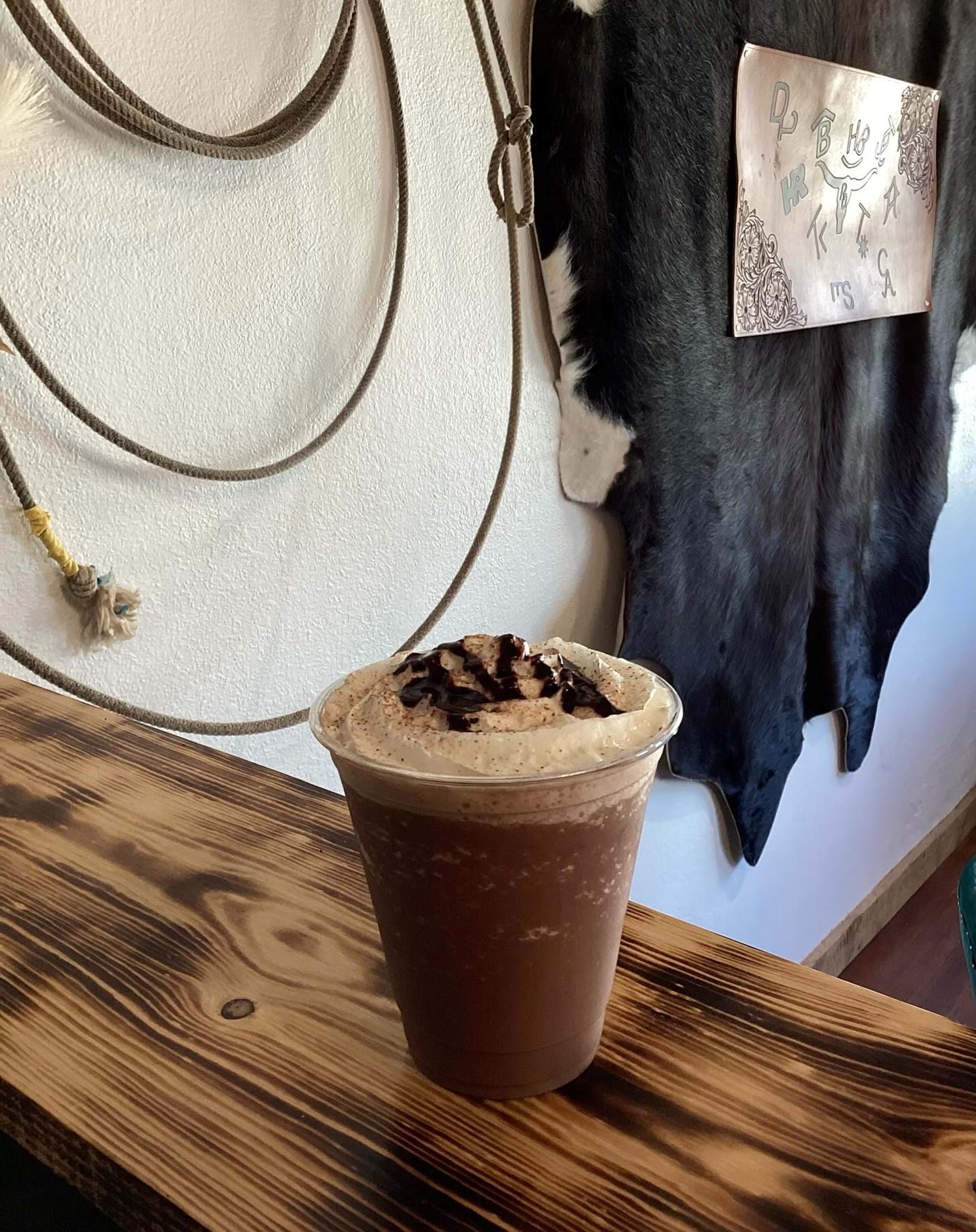 Coffee at the counter