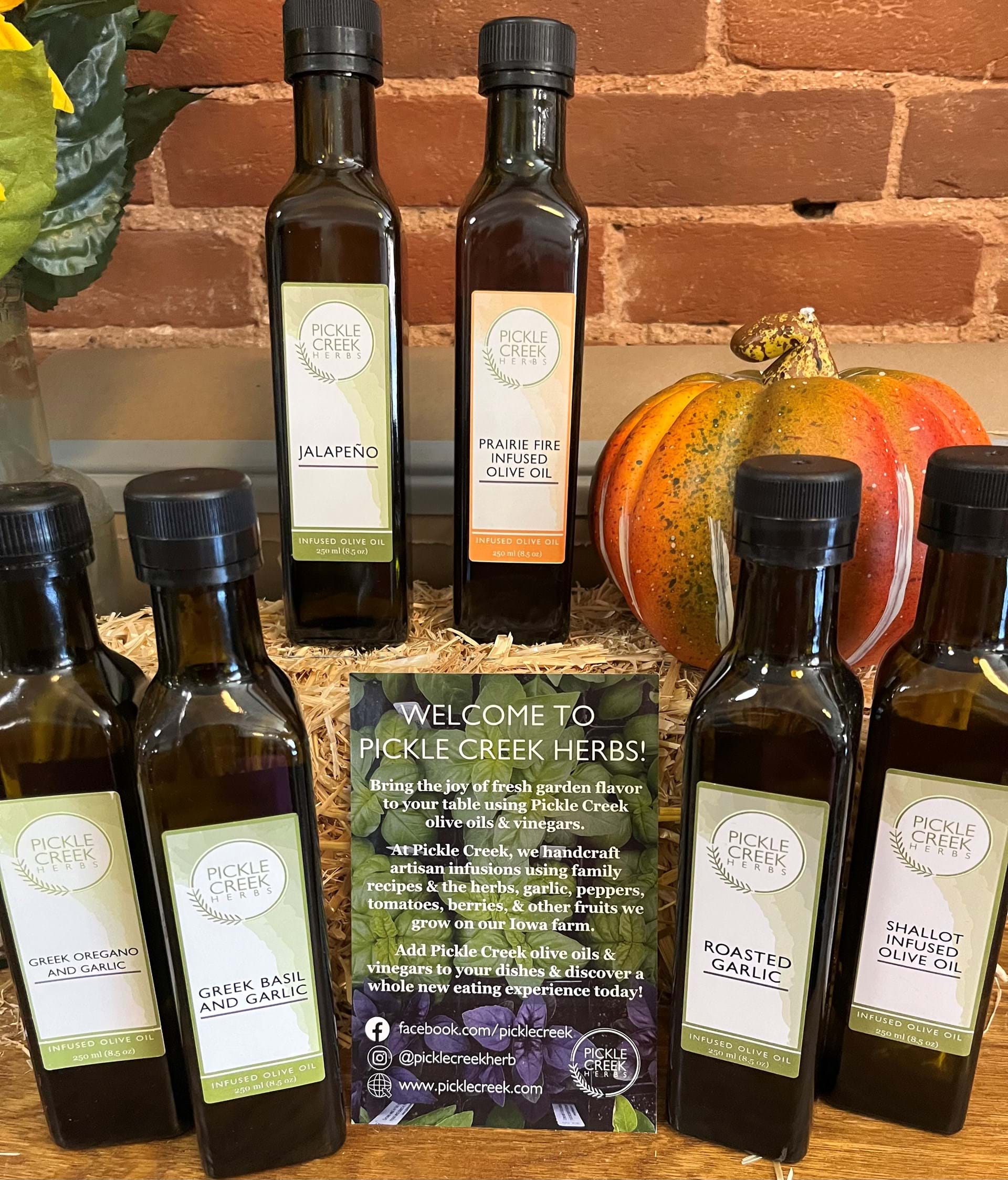 Olive oils made in Iowa