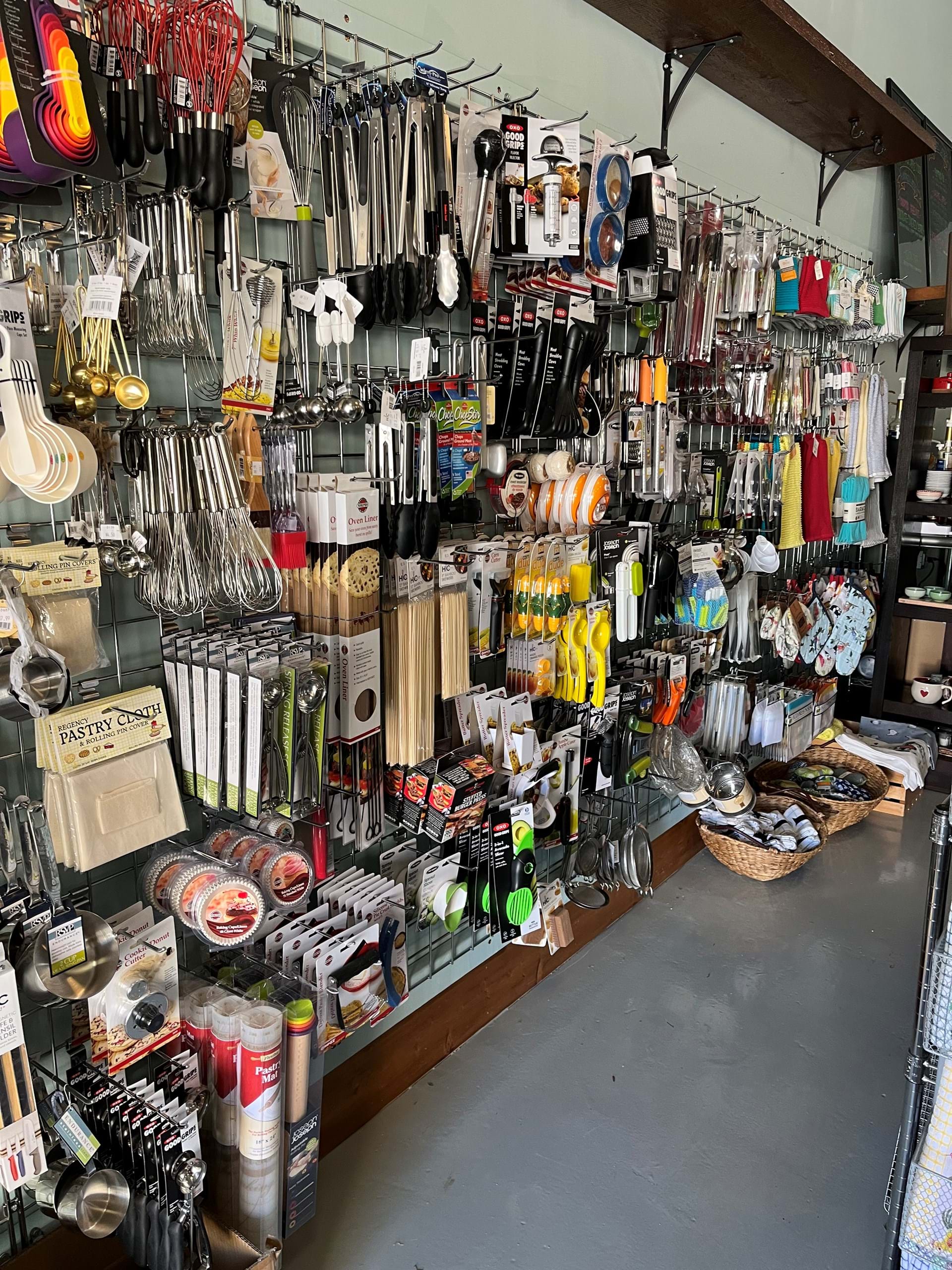 Gadget wall of things you didn't know you need.