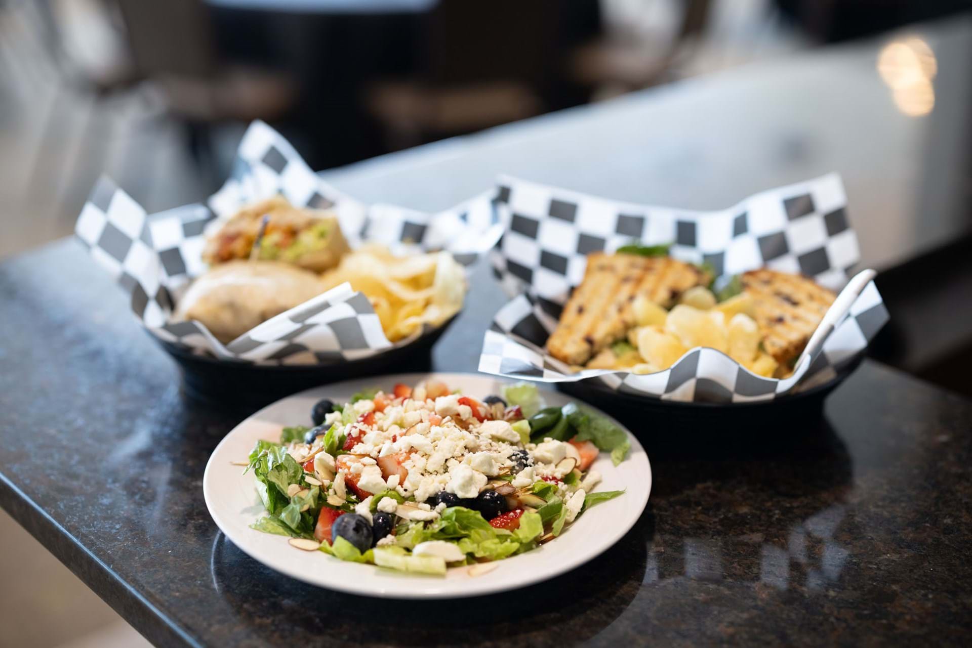 Delicious food options