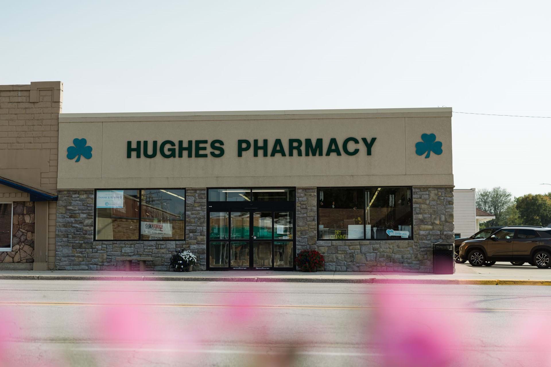 Hughes Pharmacy exterior
