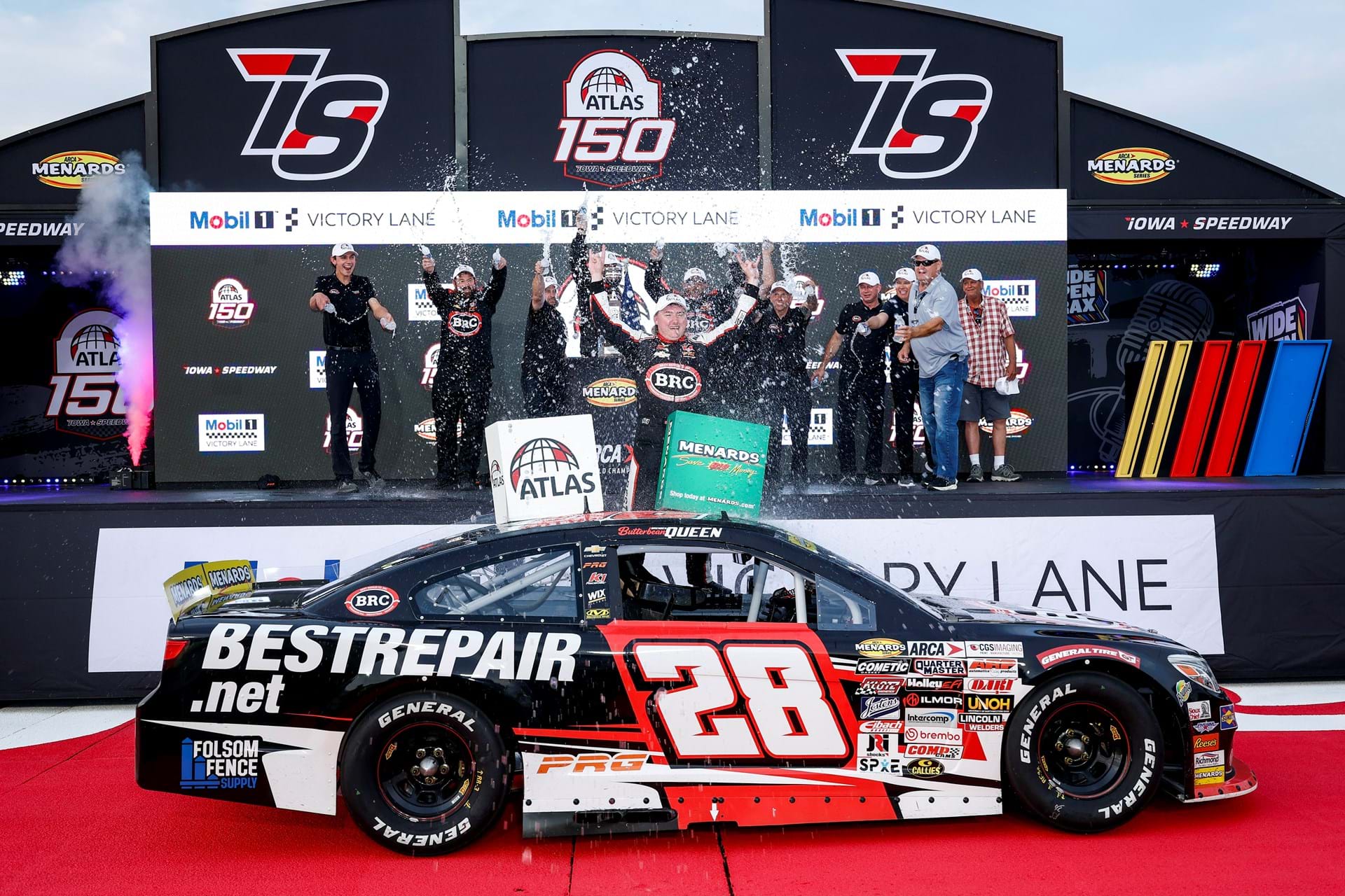 Iowa Speedway 2025 ARCA Winner: Brenden Queen