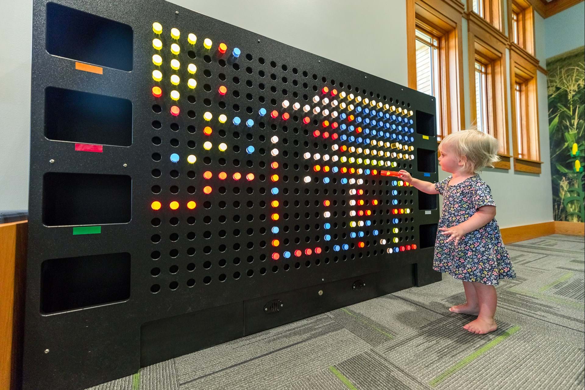 So much fun to explore in the Sioux Center library's STEM room! And it's free, too!