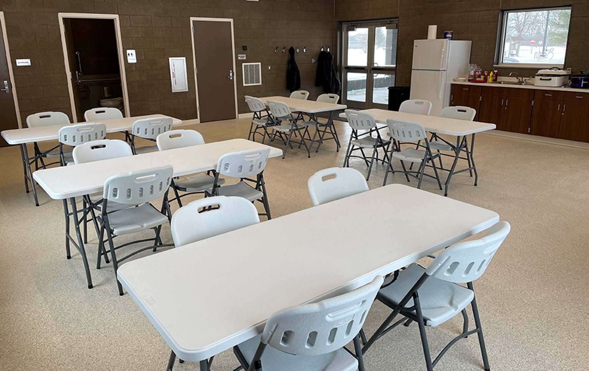 Contact Algona City Hall for shelter house rentals.