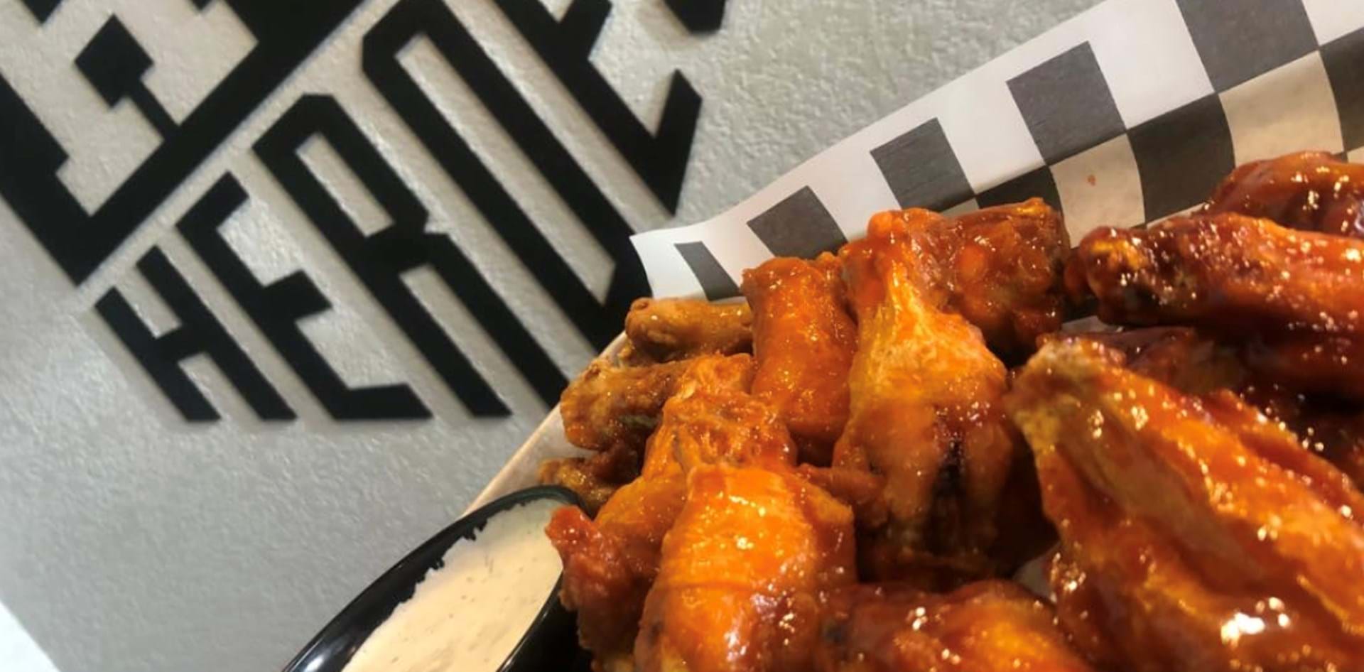 Freshly Made Wings with Homemade Sauces