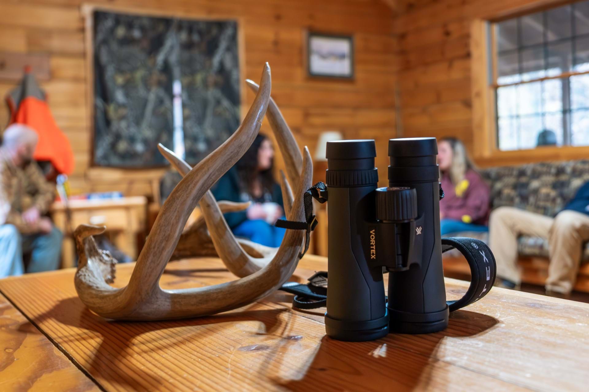 Inside White Oak Cabin