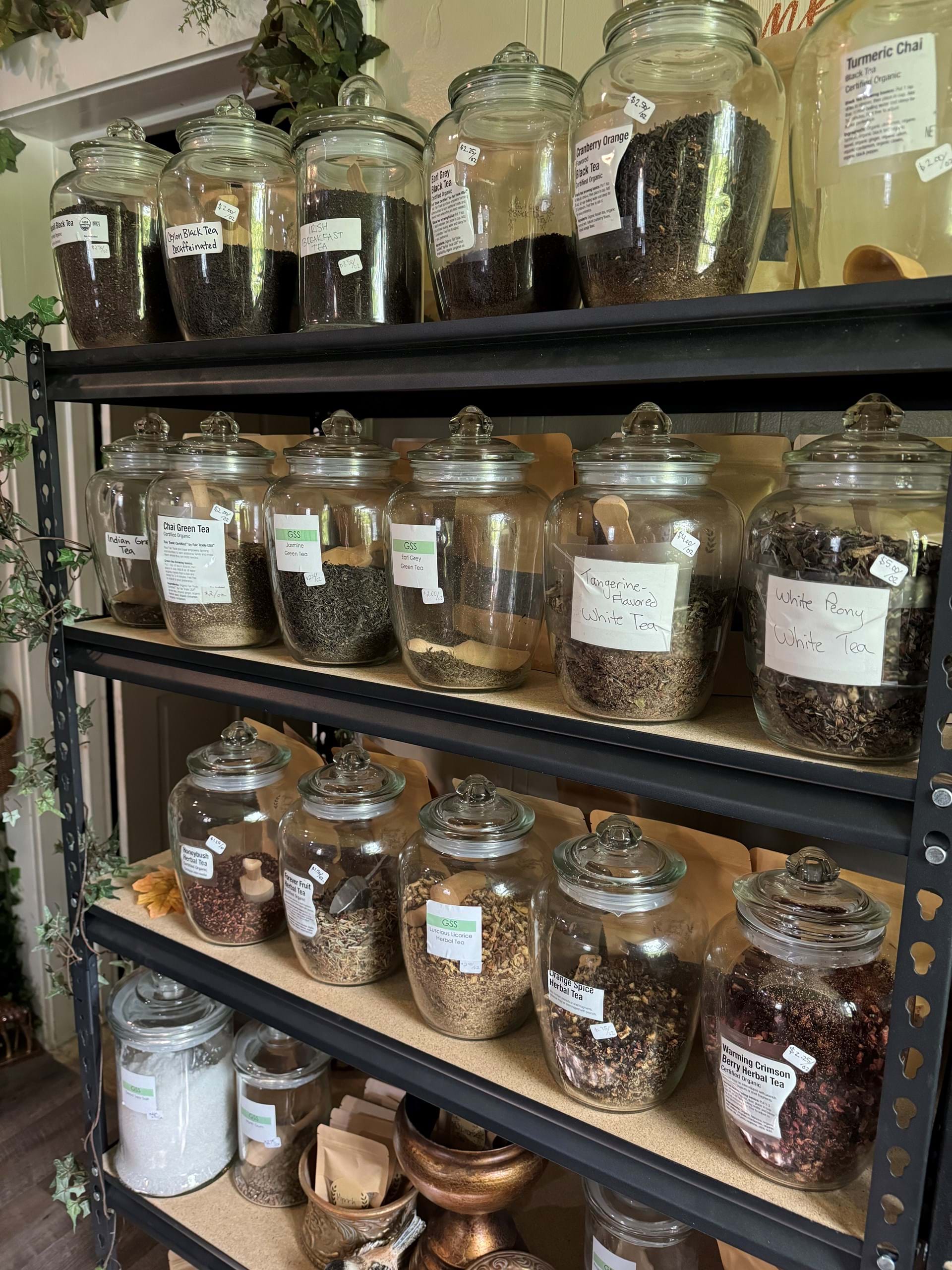 Explore our wide selection of teas and botanicals
