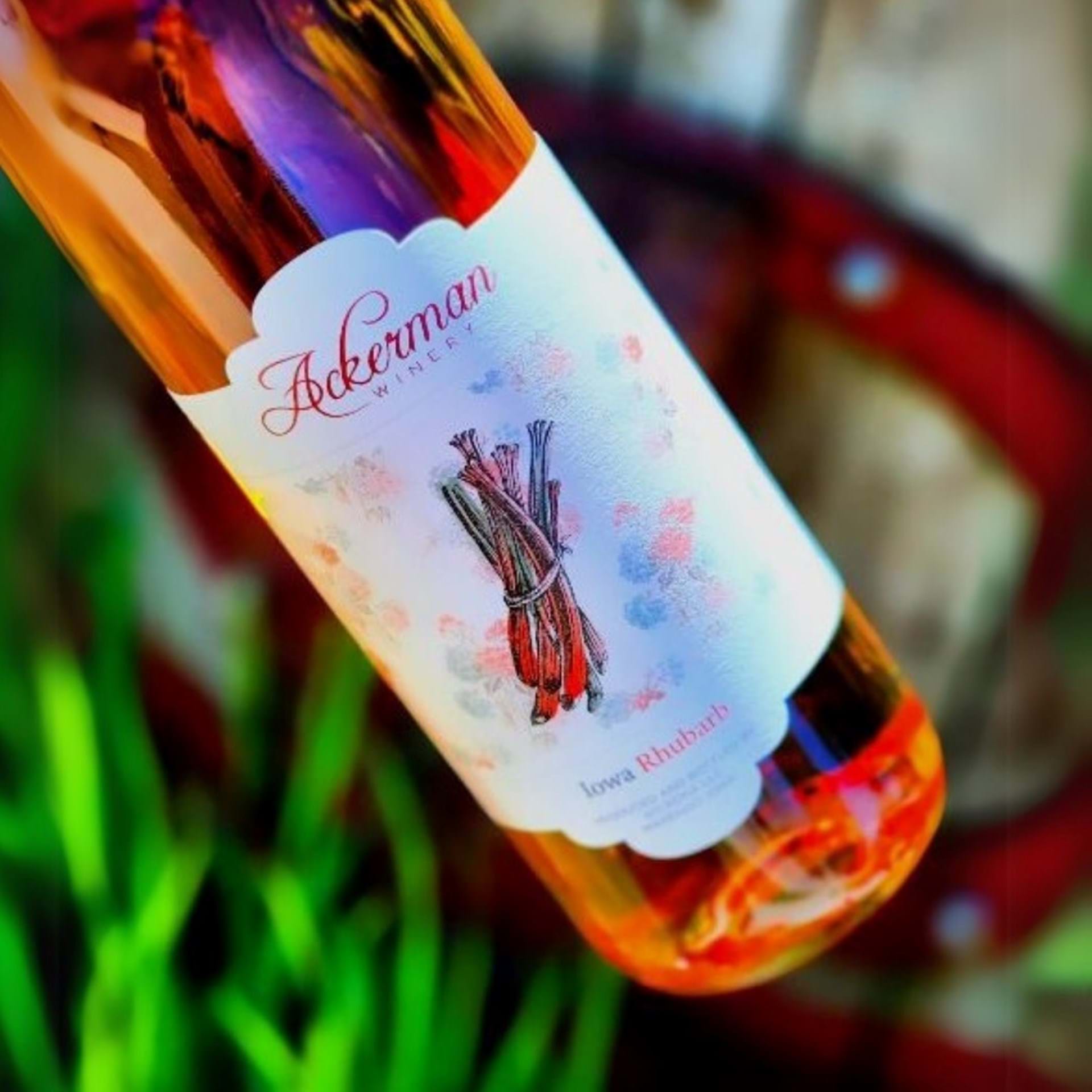 Home of the famous Iowa RHUBARB WINE!