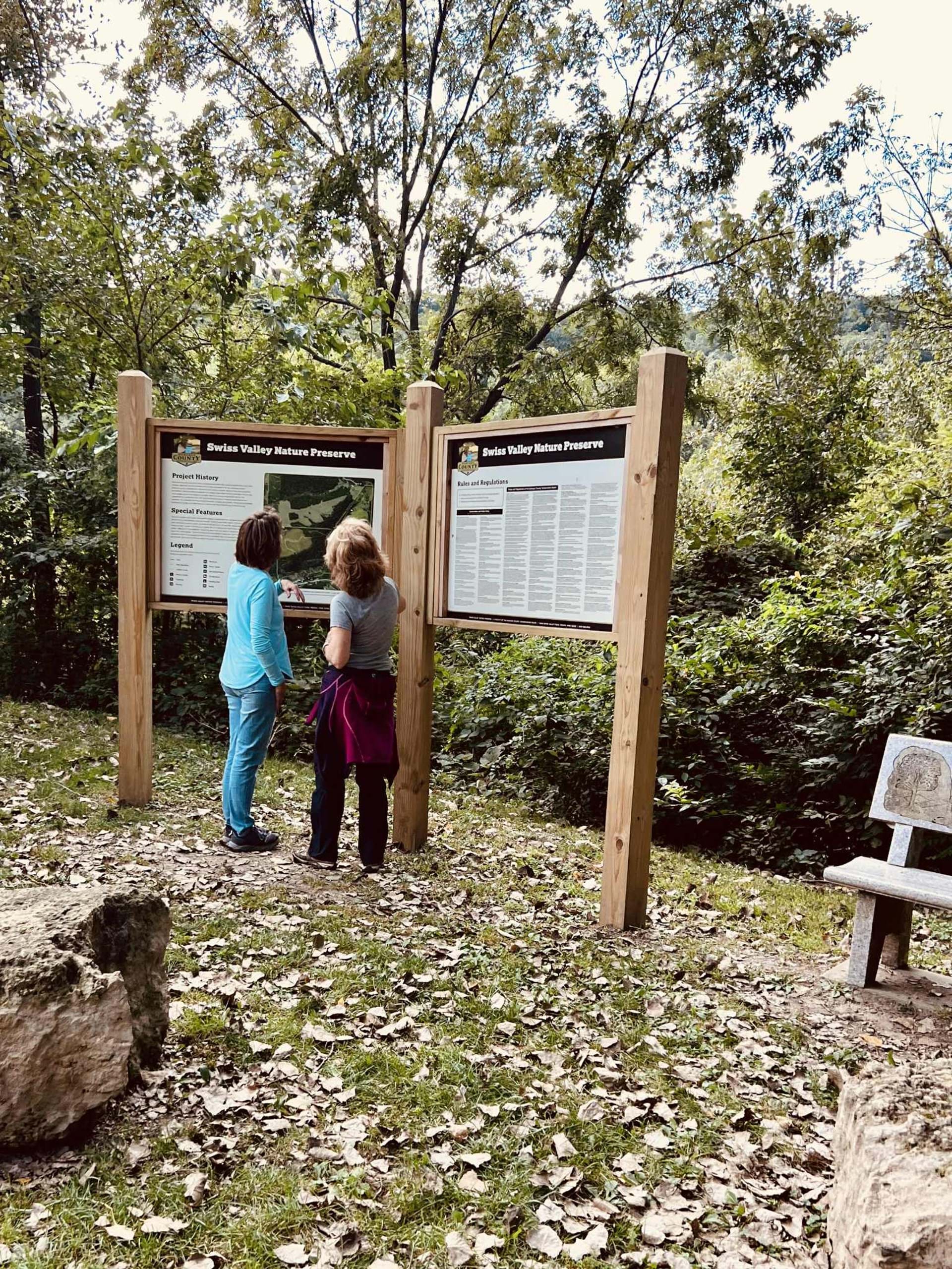 Swiss Valley Preserve Kiosk