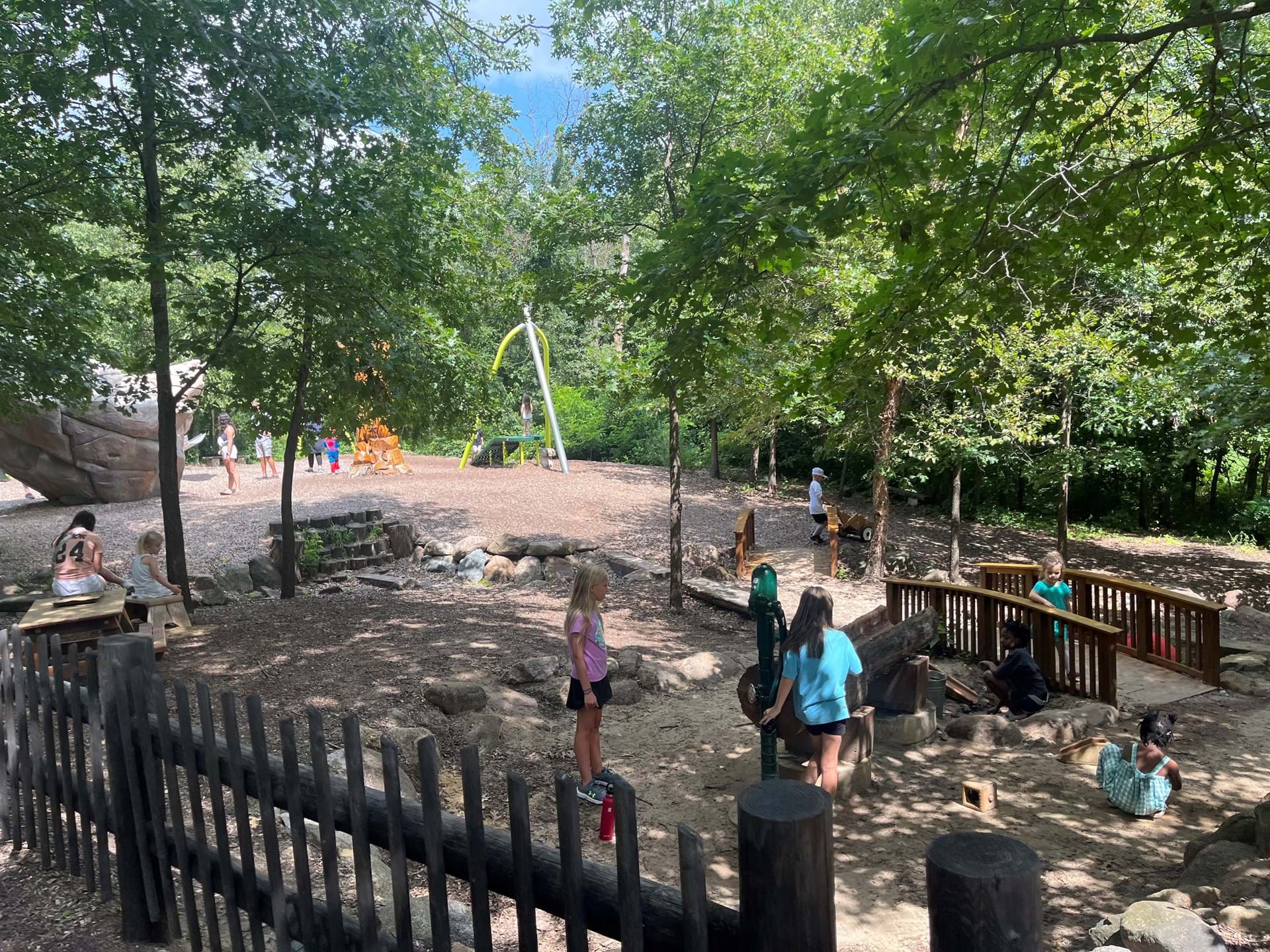 Nature Playscape at the Wickiup Hill Learning Center