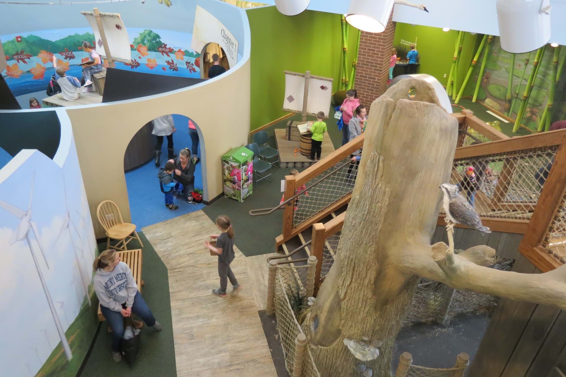 Inside the Wickiup Hill Learning Center