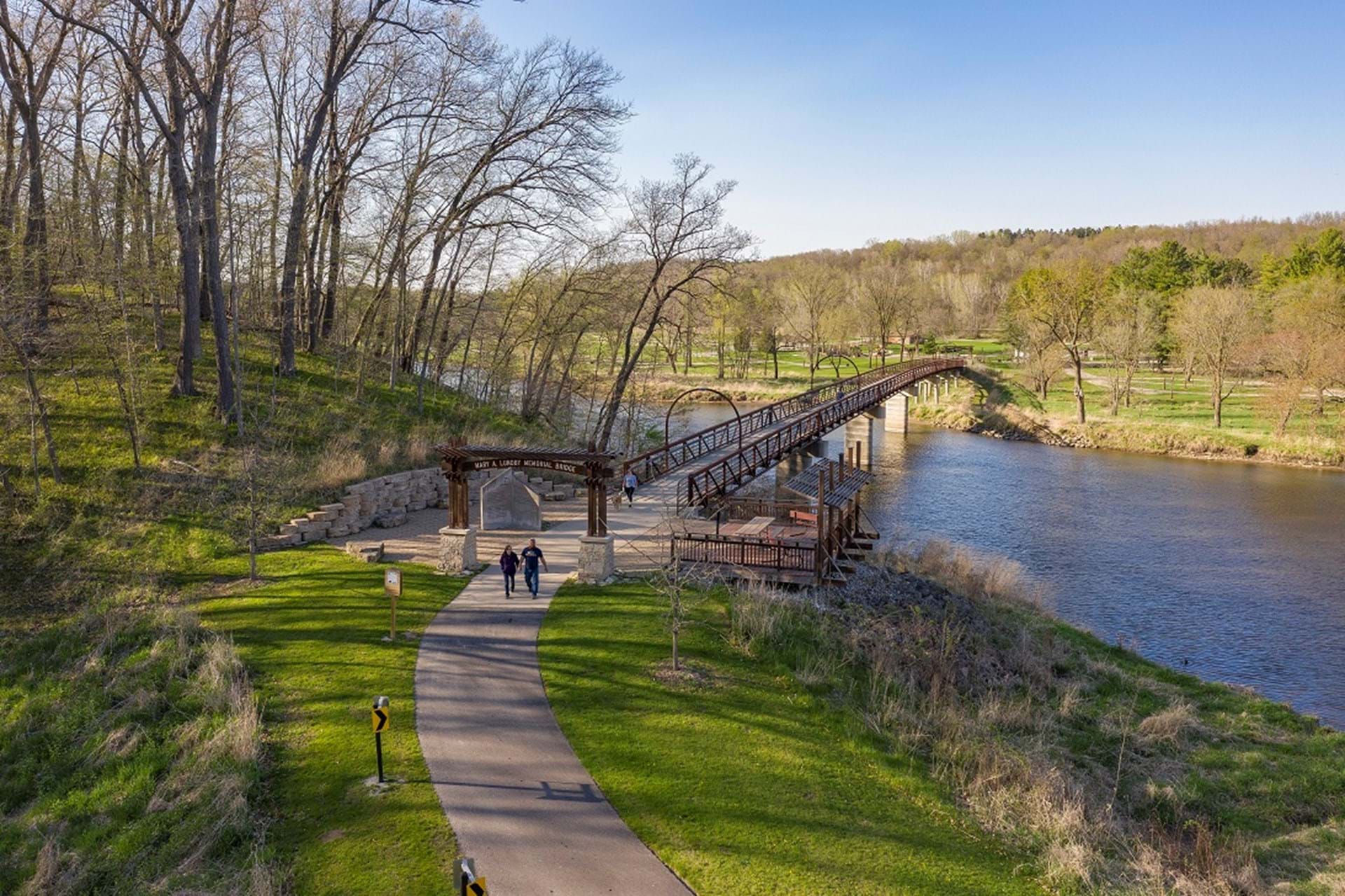 Mary Lundby Bridge at Pinicon Ridge Park