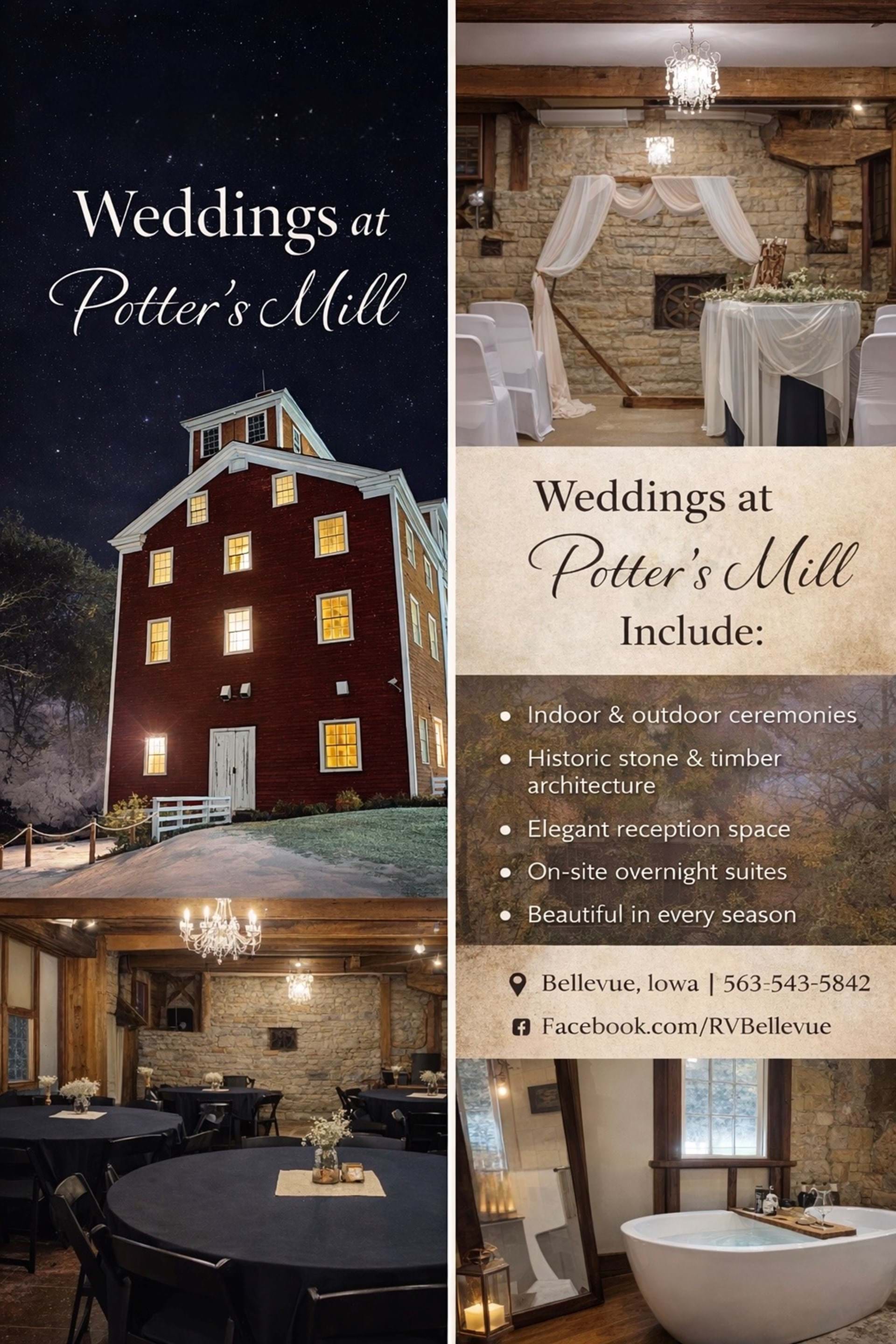 Weddings at Potters Mill