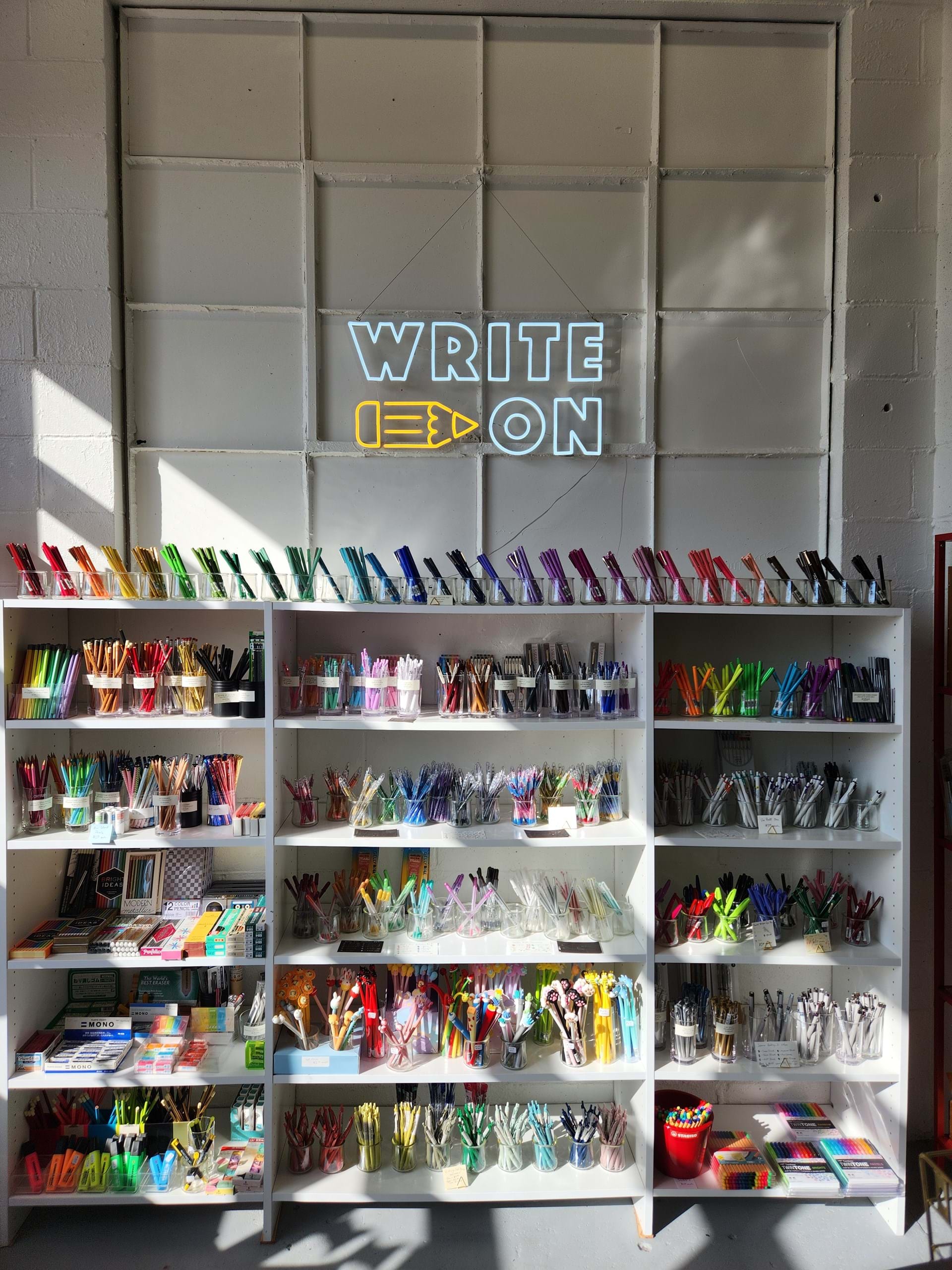 Iron Leaf Press carries pens and pencils of all sorts.