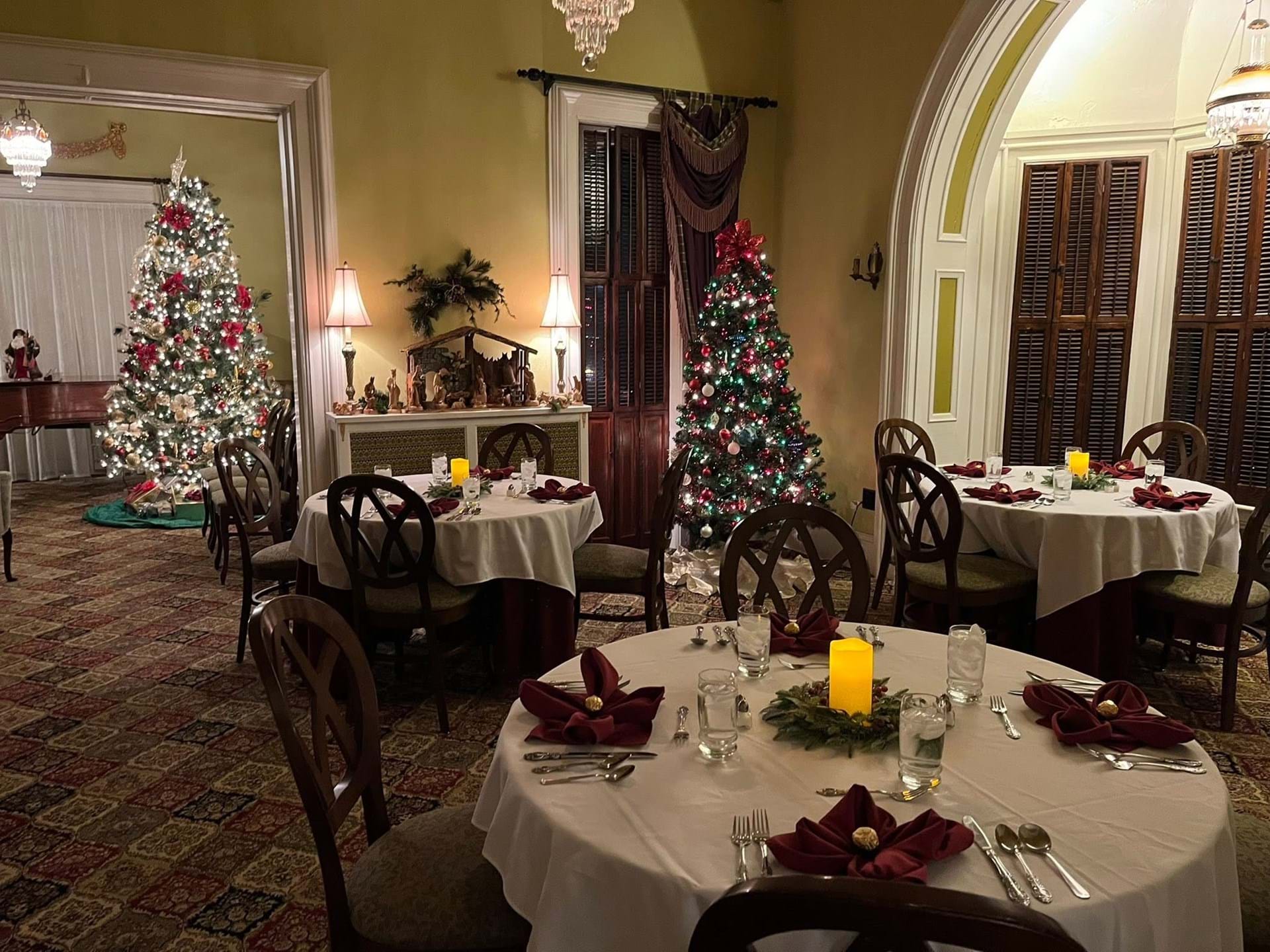 Holiday Season inside Binford House