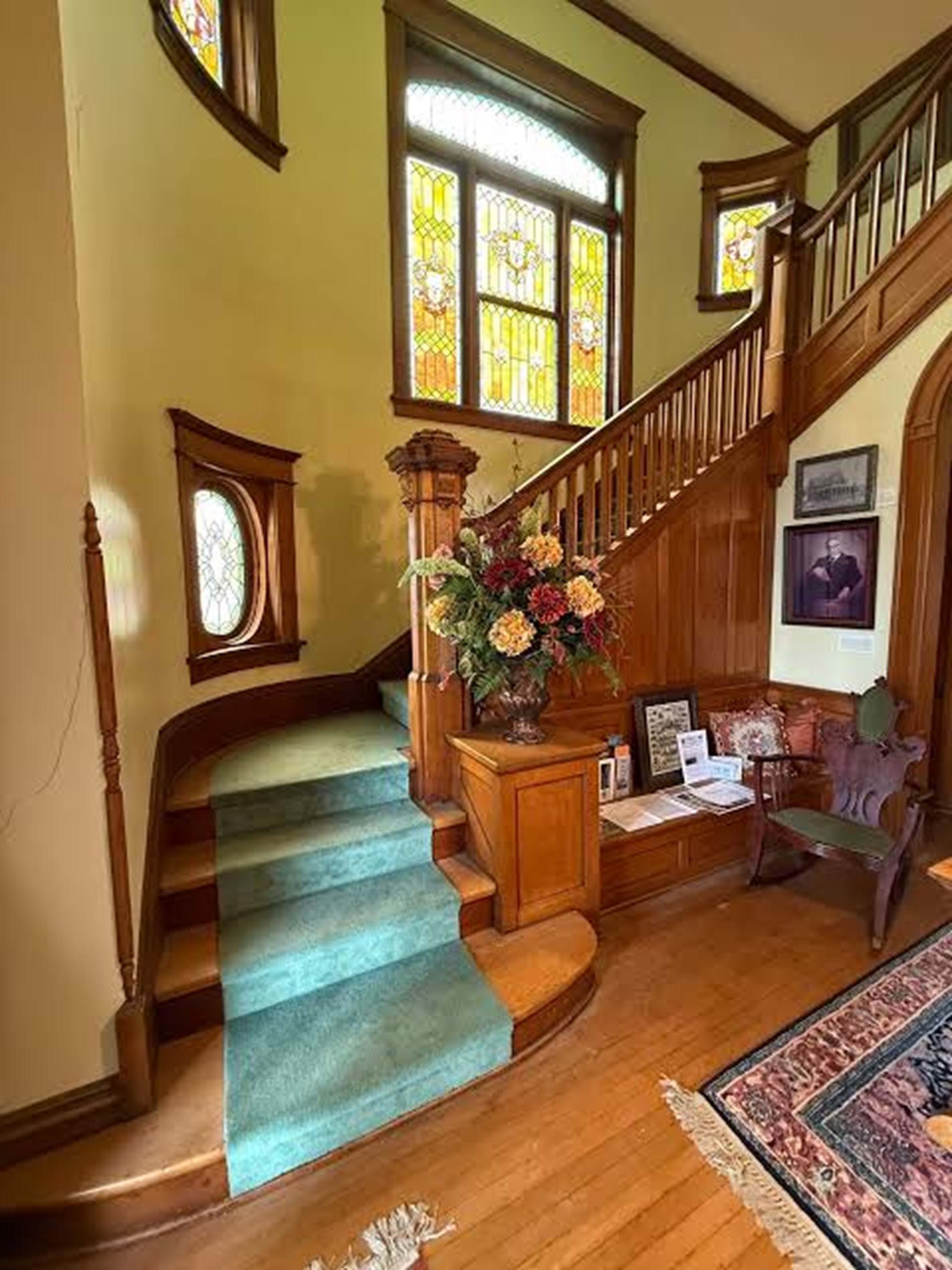 Inside Mowry Irvine Mansion