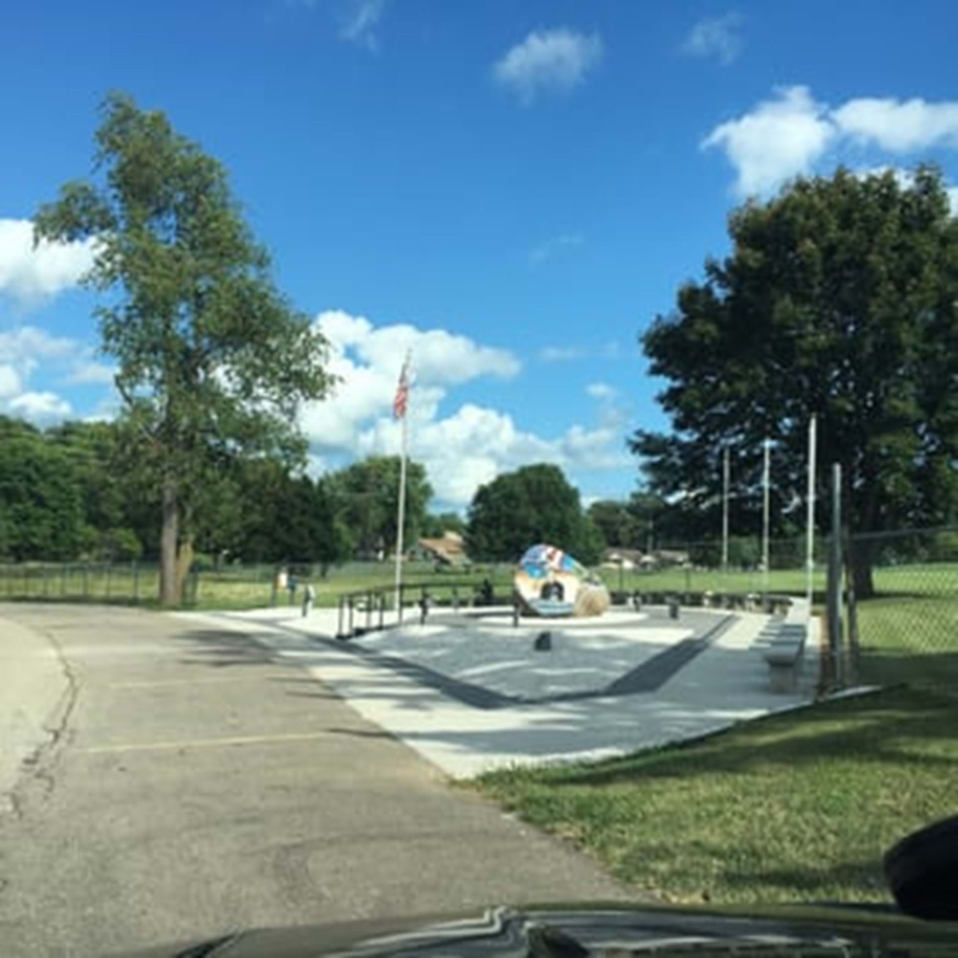 Entrance to American Legion