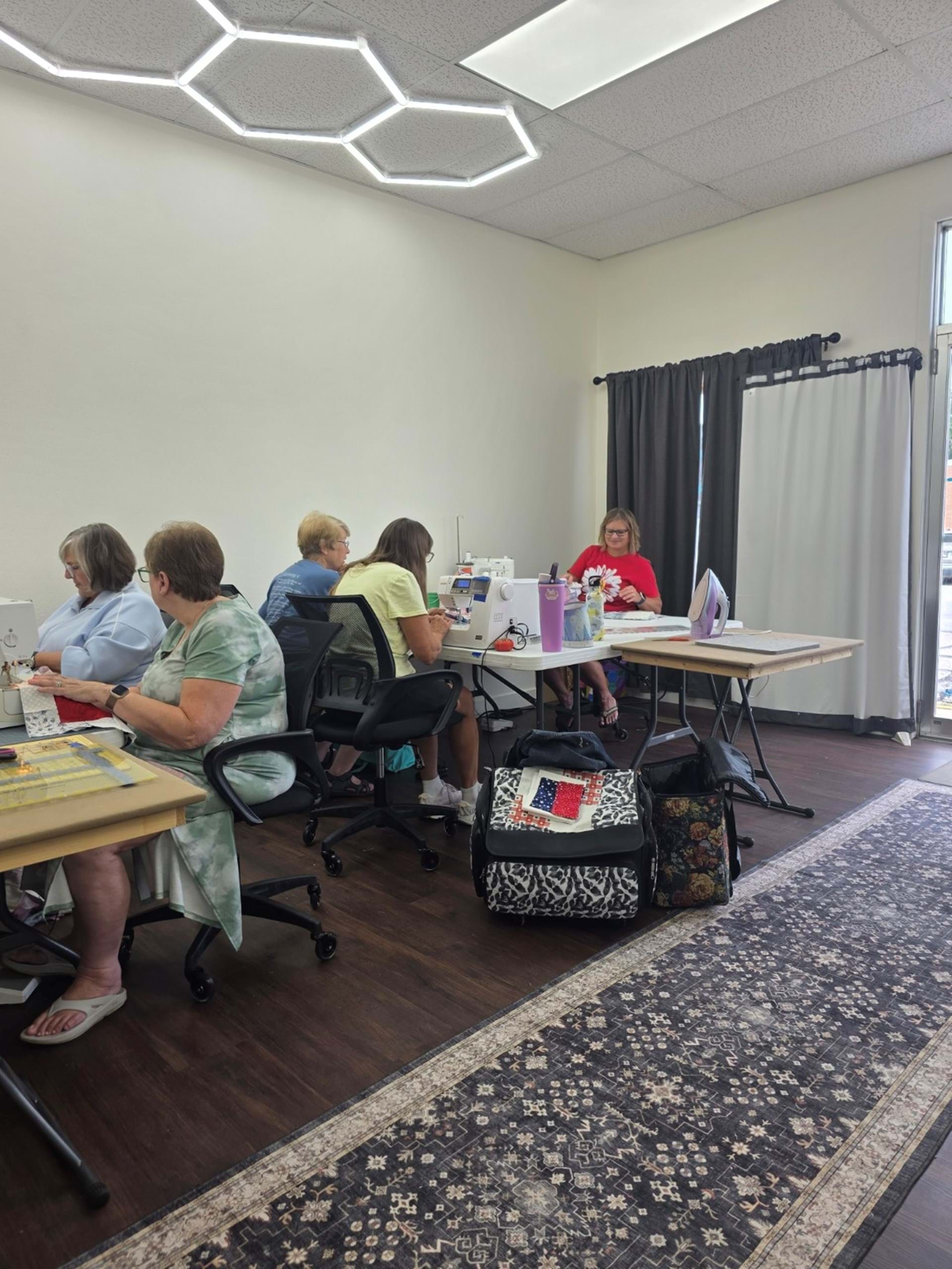 Part of our crafting/sewig space