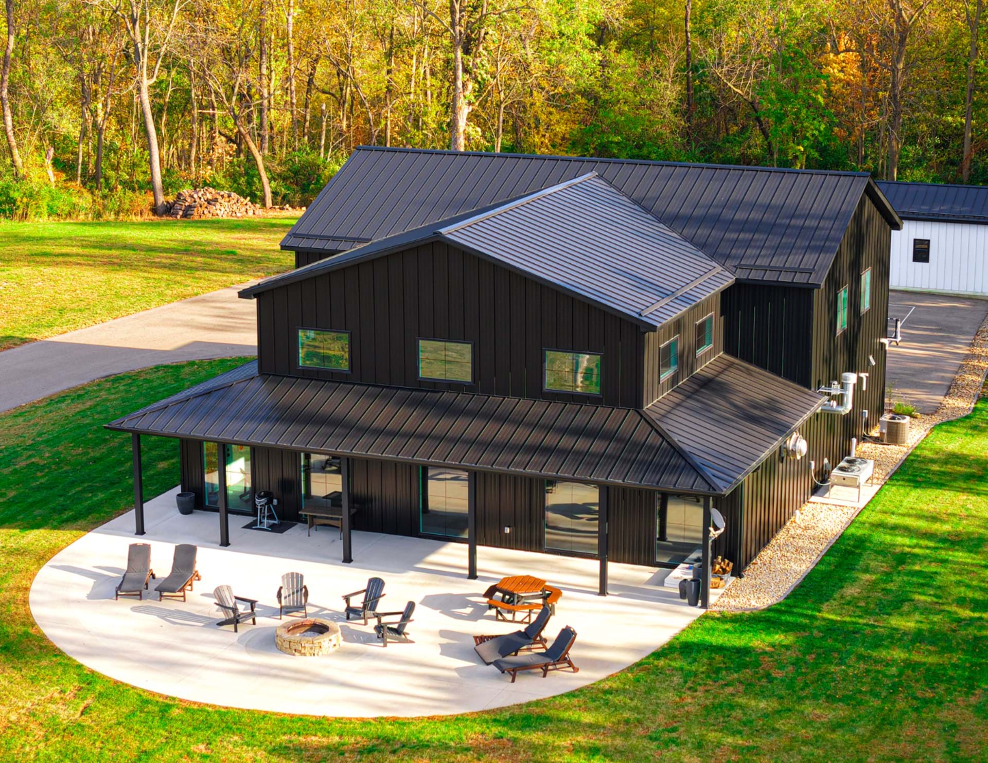 Patio overlooking the vast valleys!