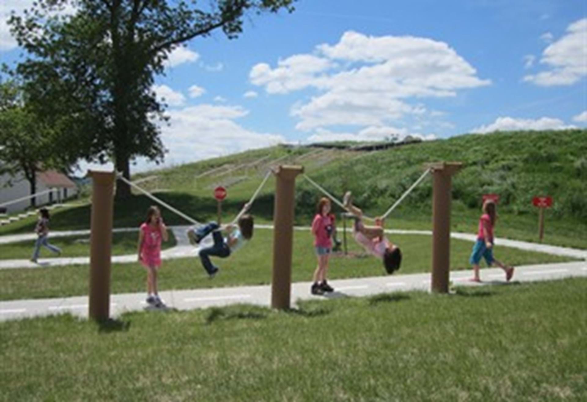Transportation-Themed Play Space