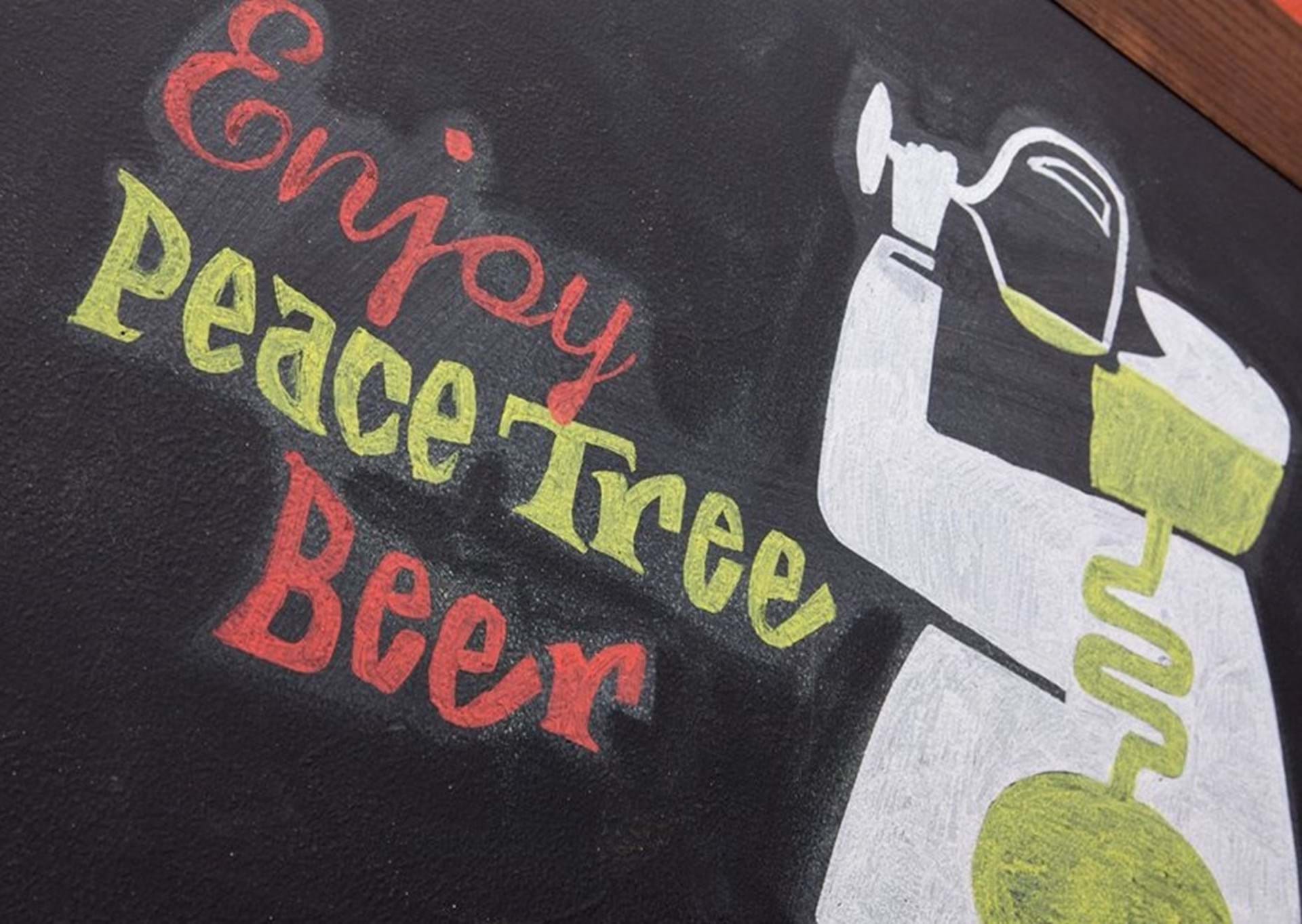 Enjoy Peace Tree Beer