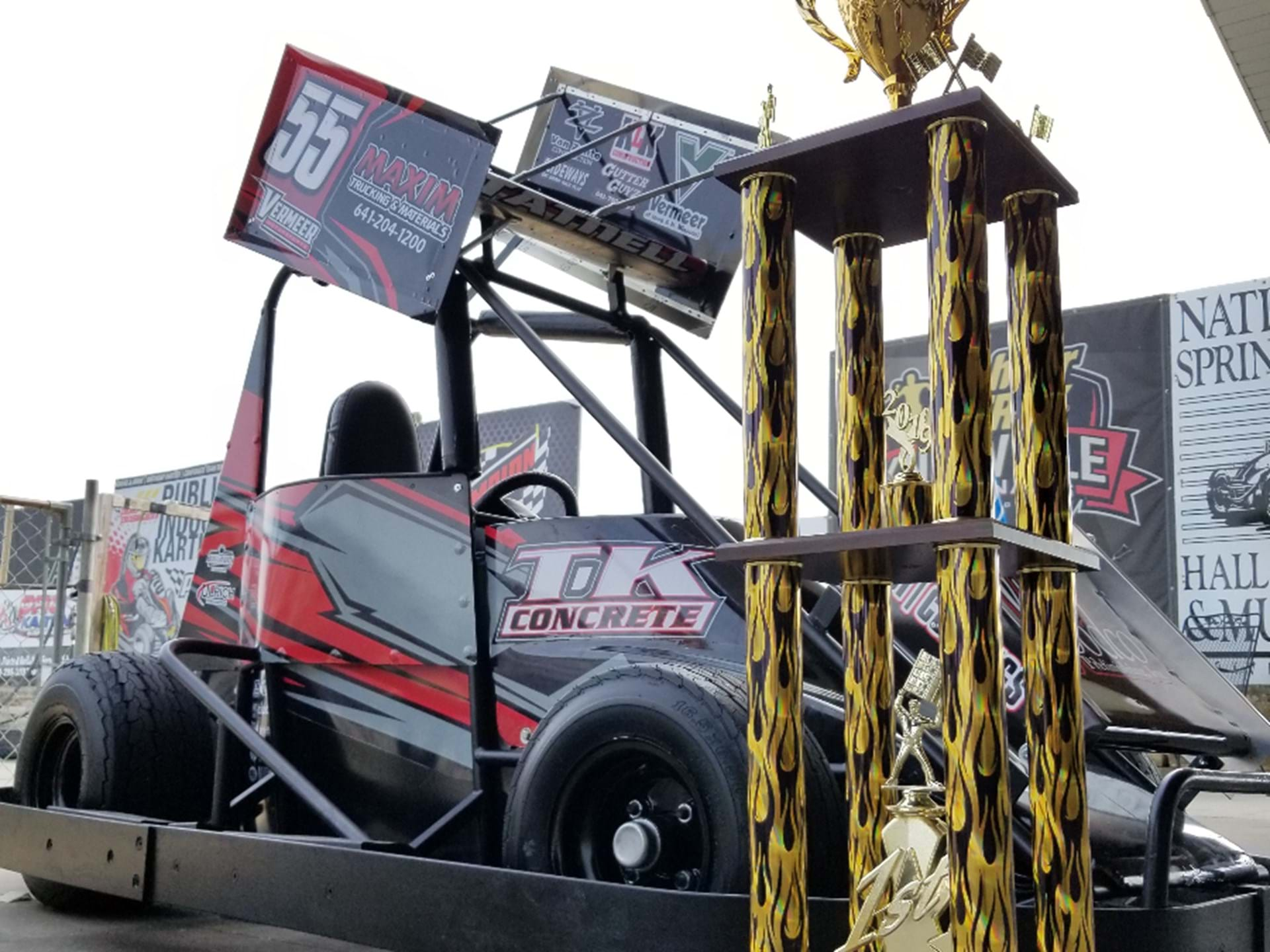 Mini Nationals Trophy and Go- Kart