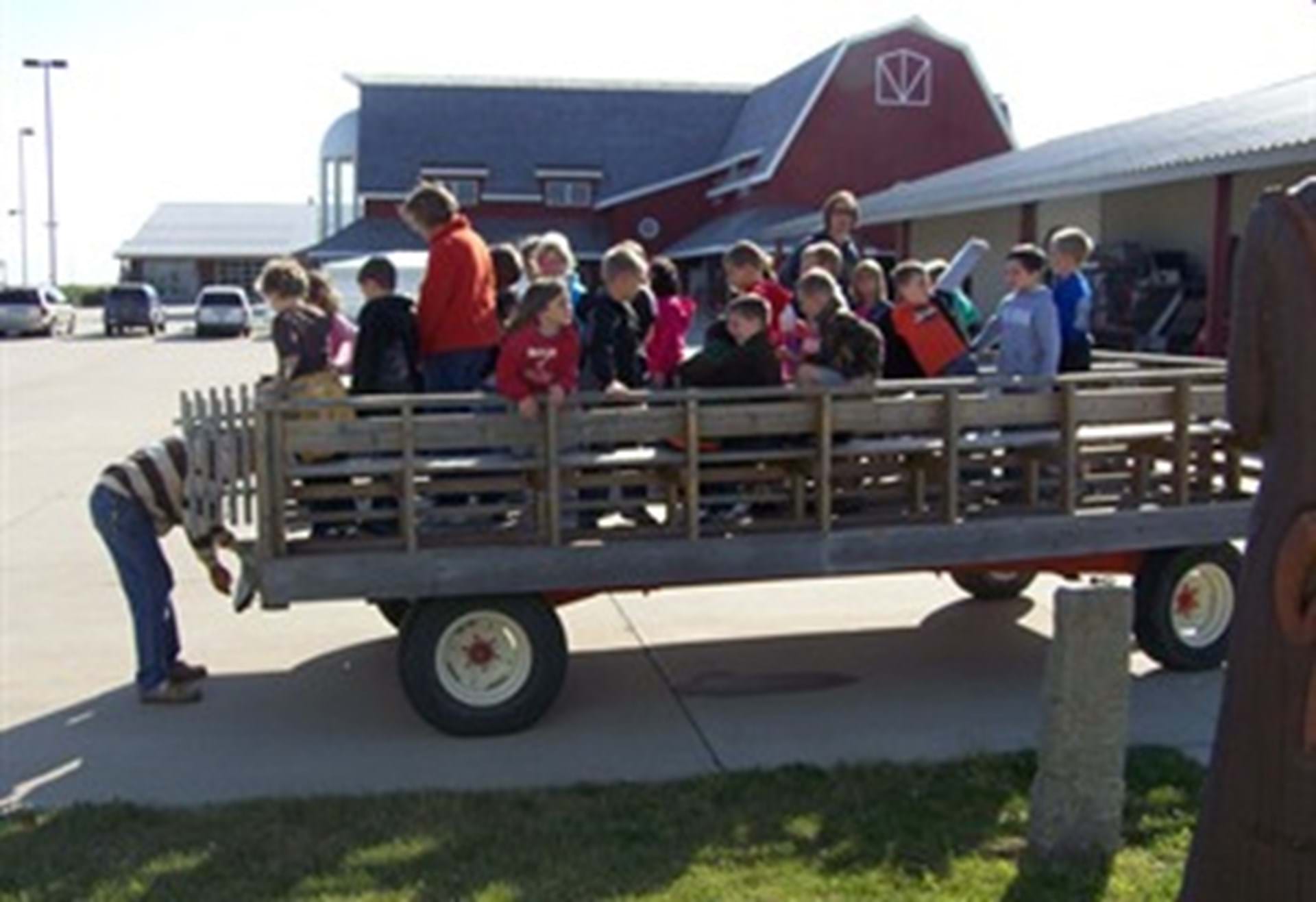School tours and hayrides