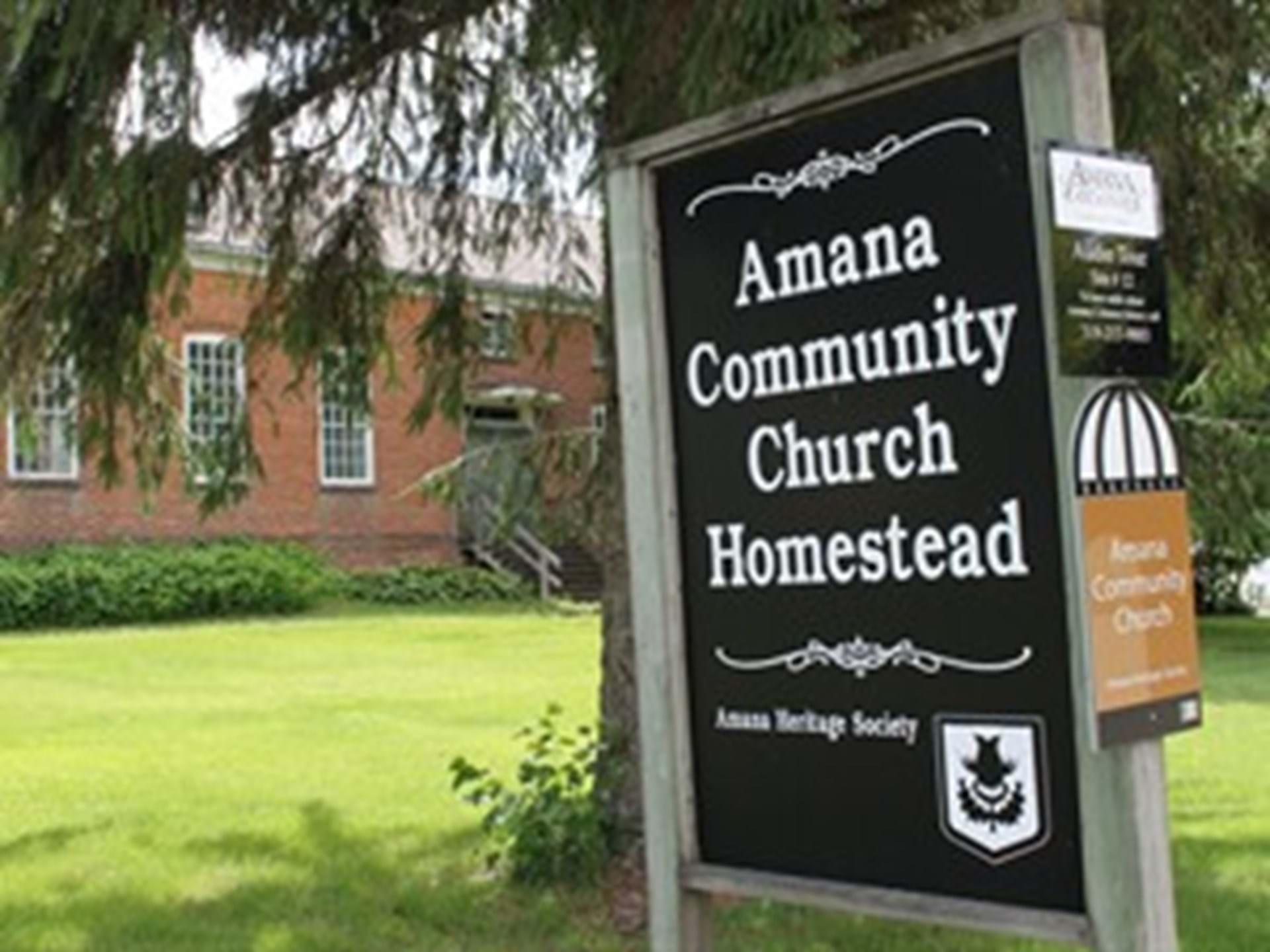 Amana Community Church Museum